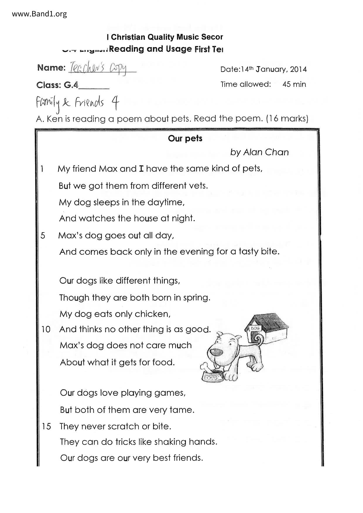 P4English試卷