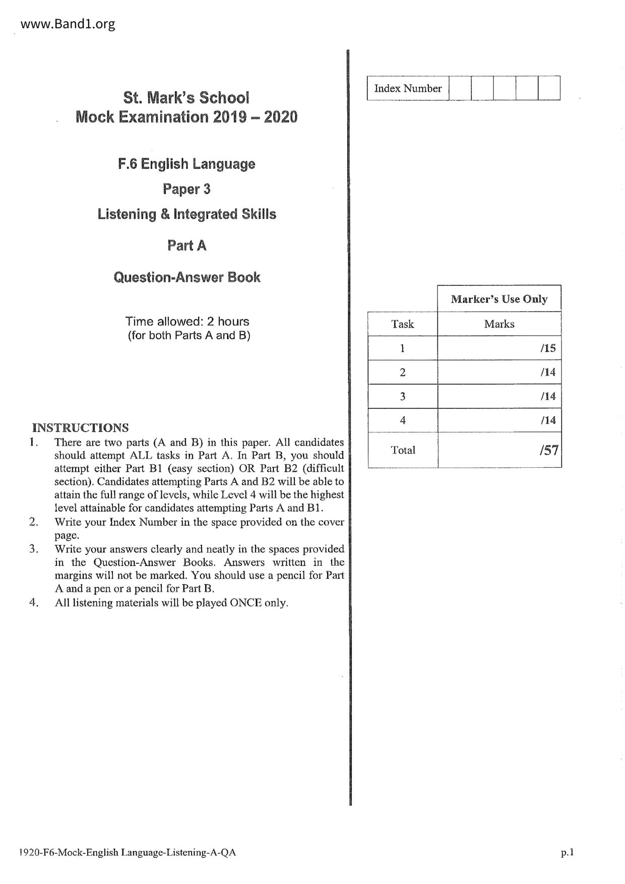 F6English試卷