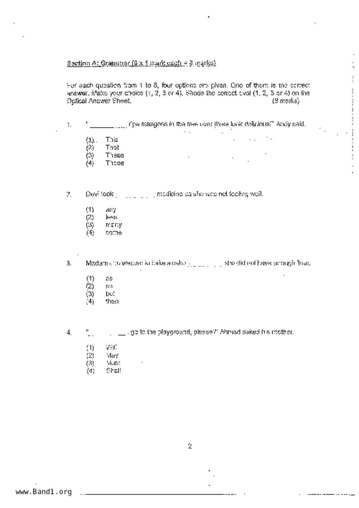 P3English試卷