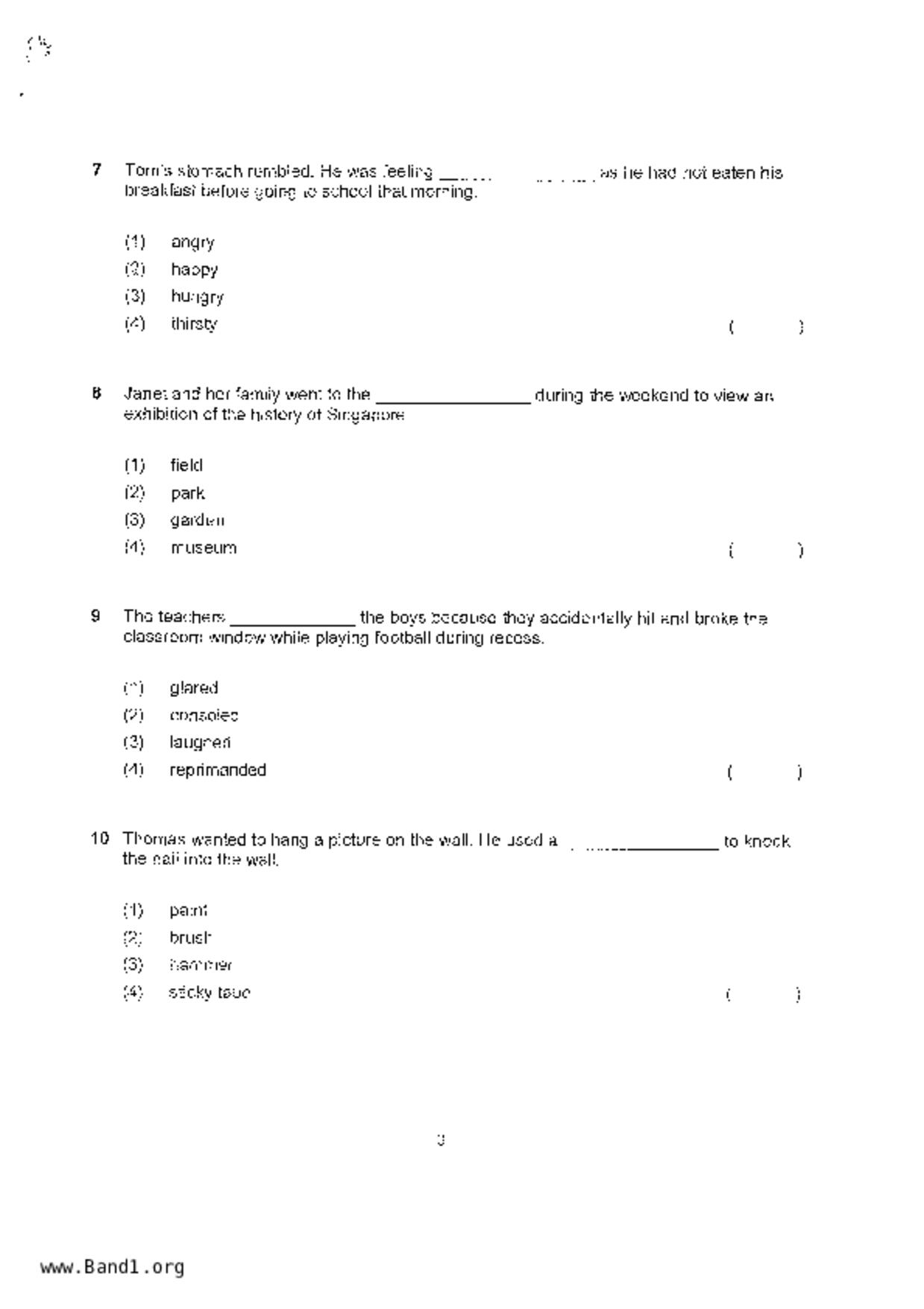 P3English試卷