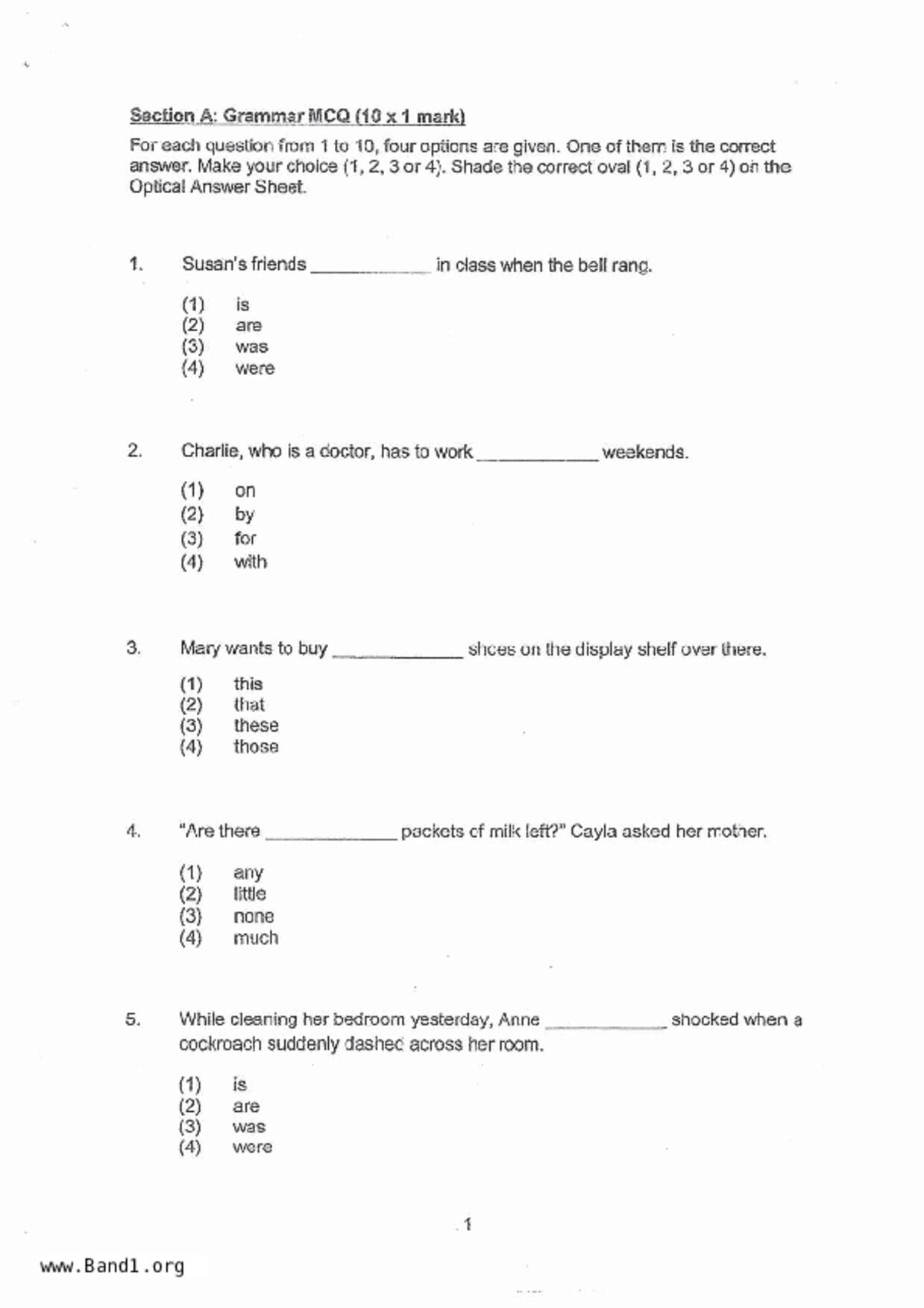 P4English試卷