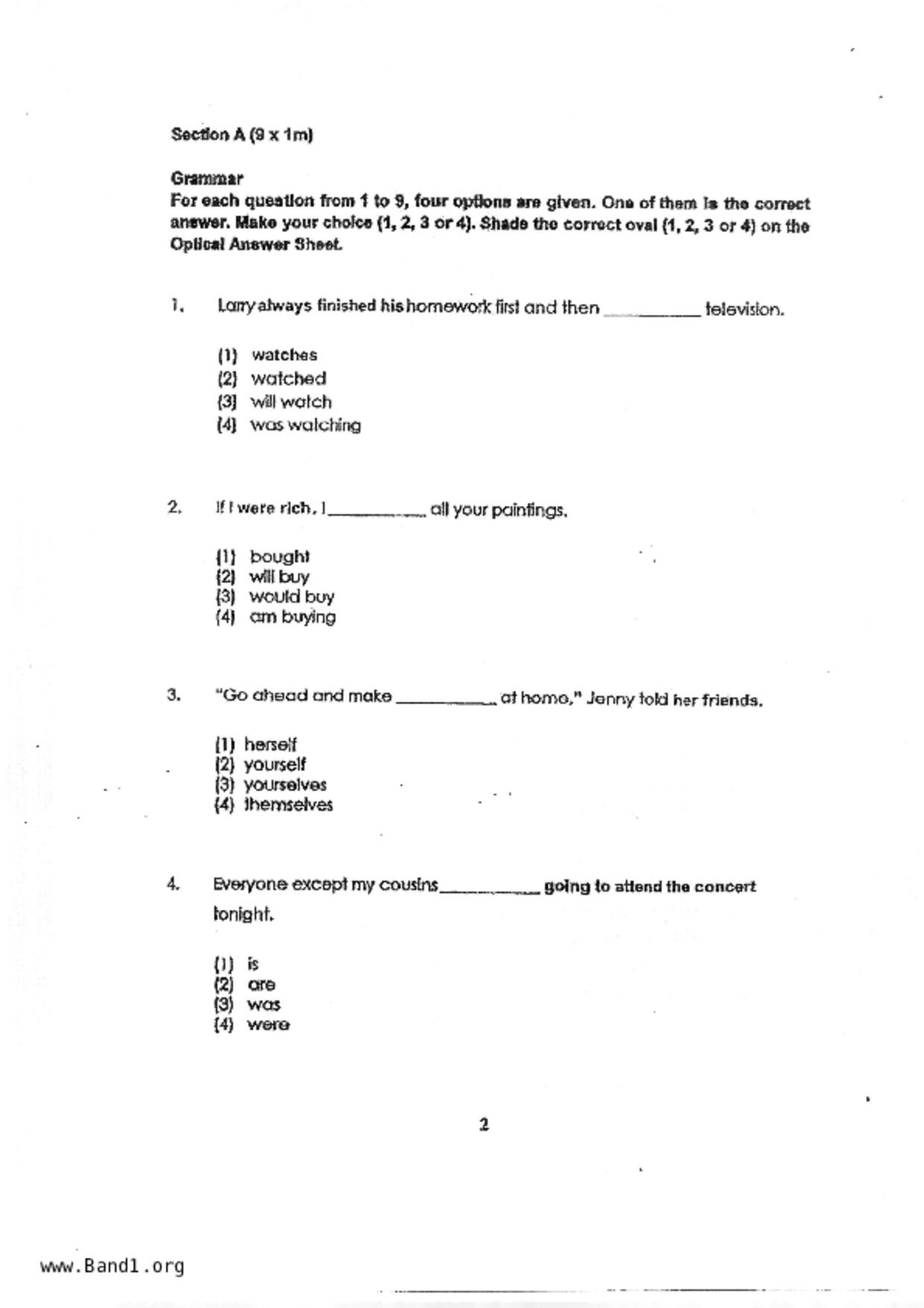 P3English試卷