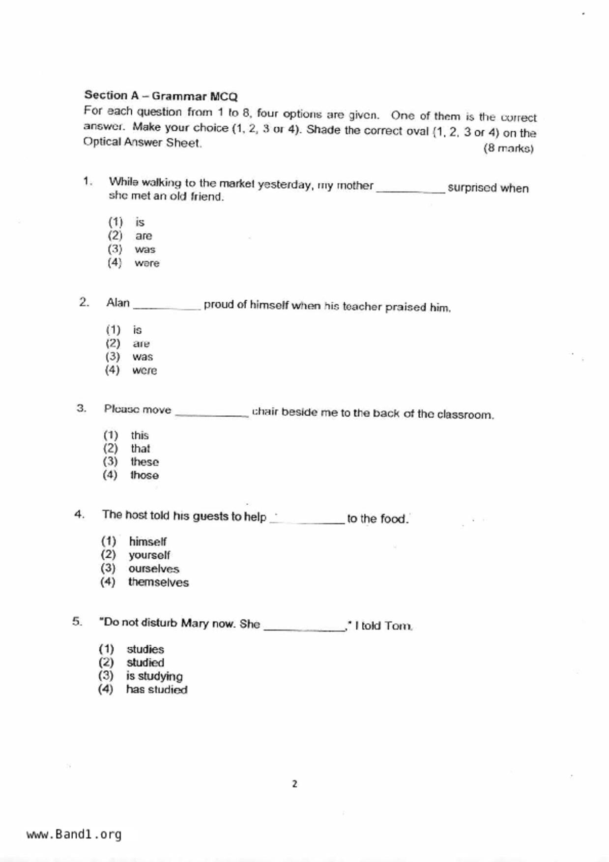P4English試卷