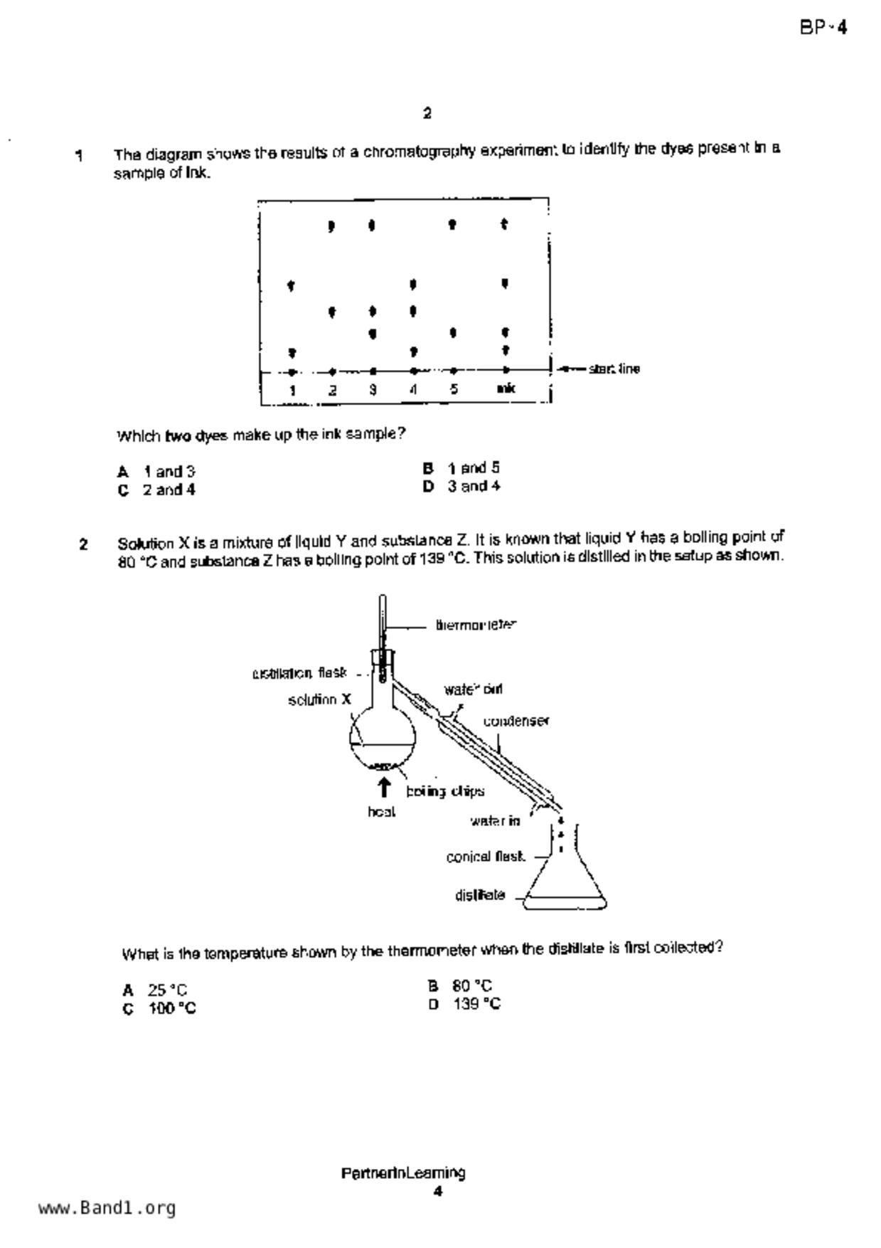S5Science Chemistry試卷