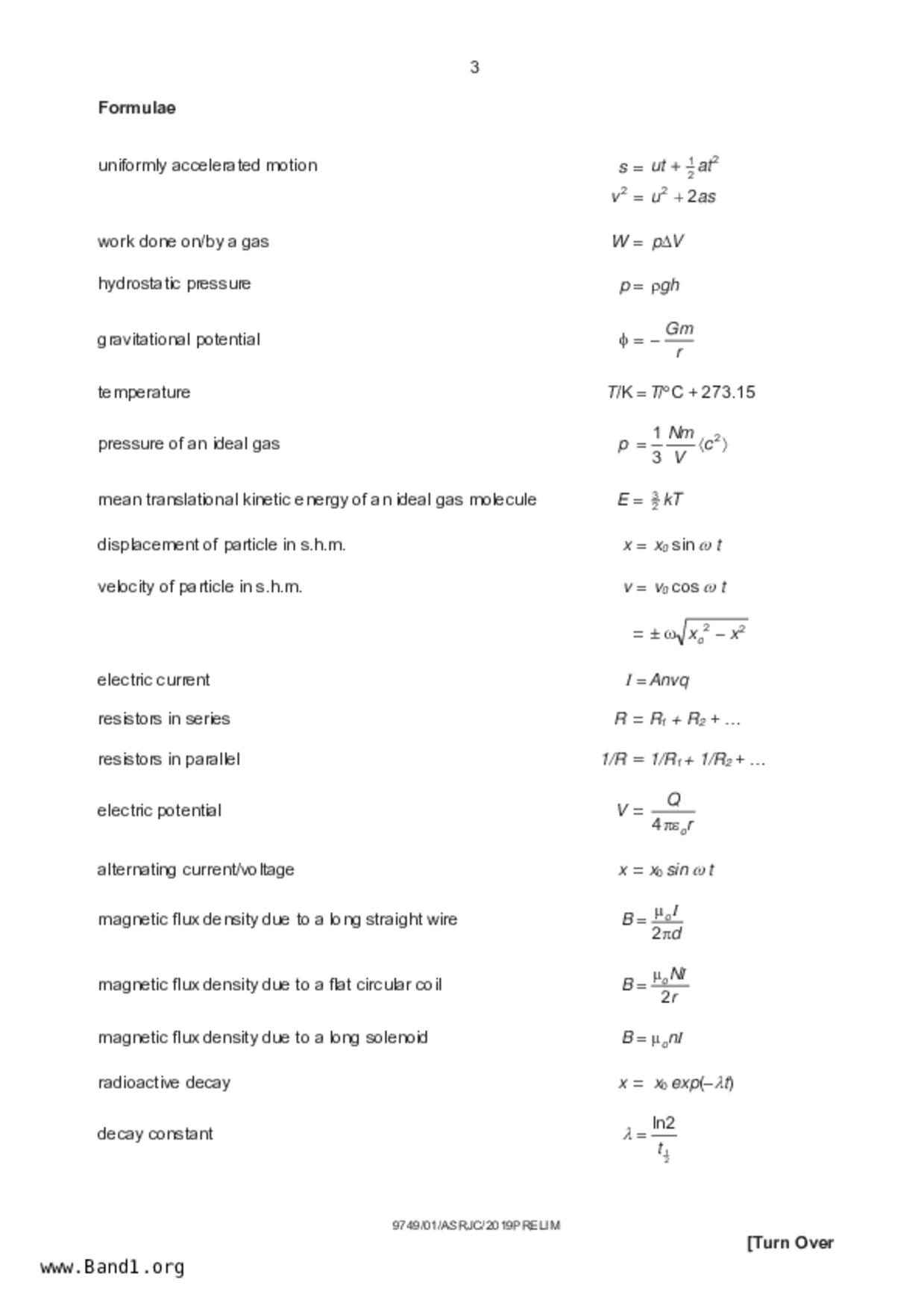 JC2Physics試卷