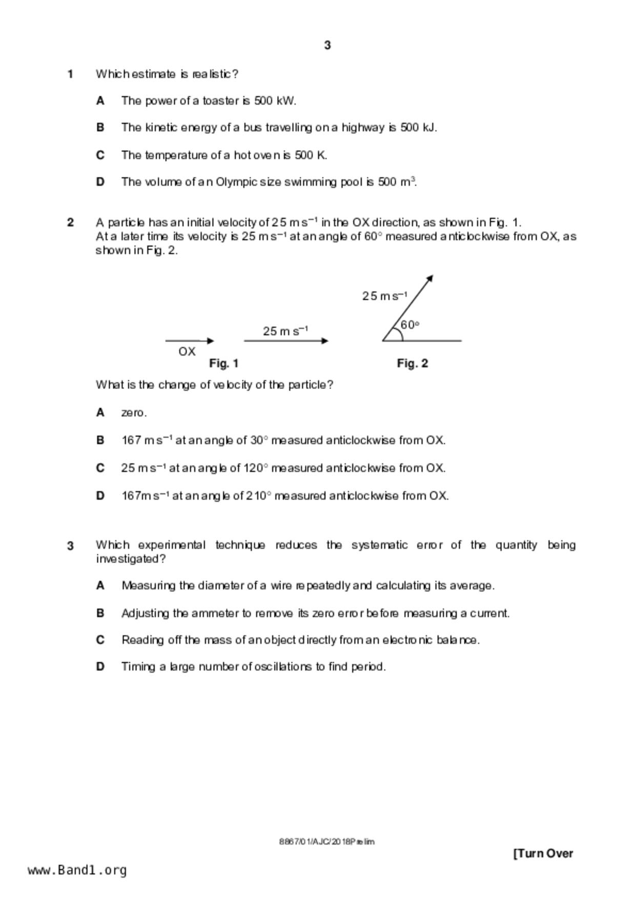 JC2Physics試卷