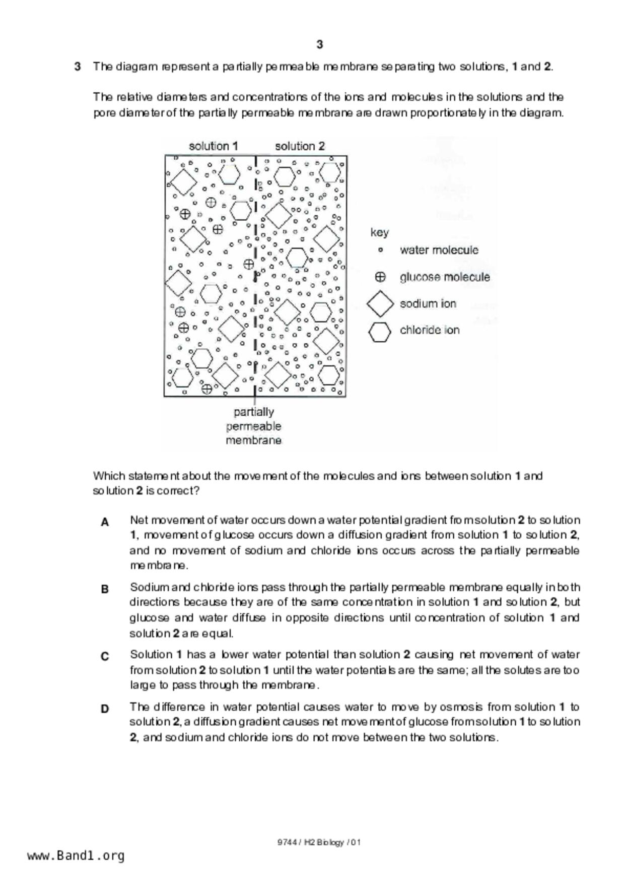 JC2Biology試卷