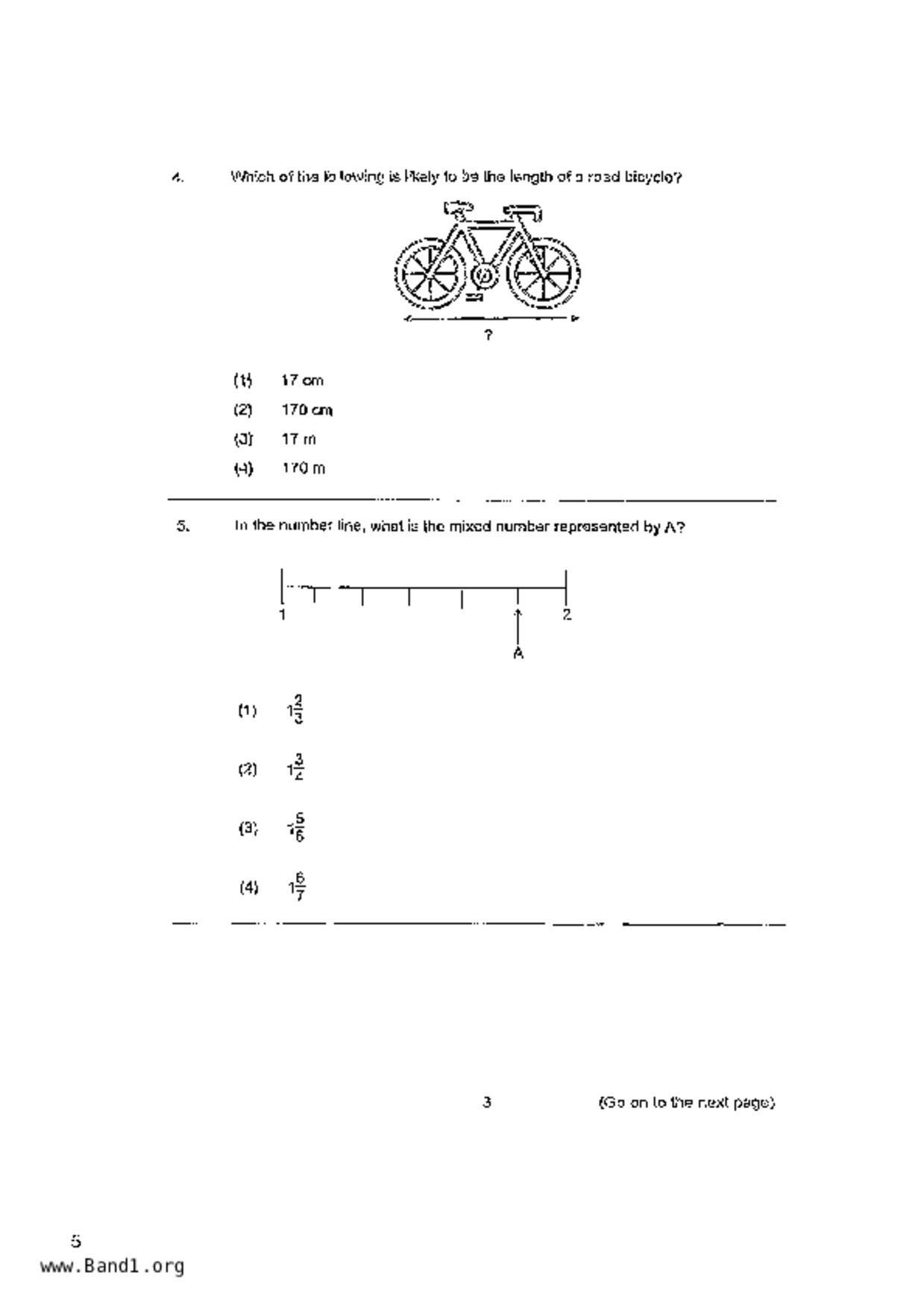 P6Maths試卷
