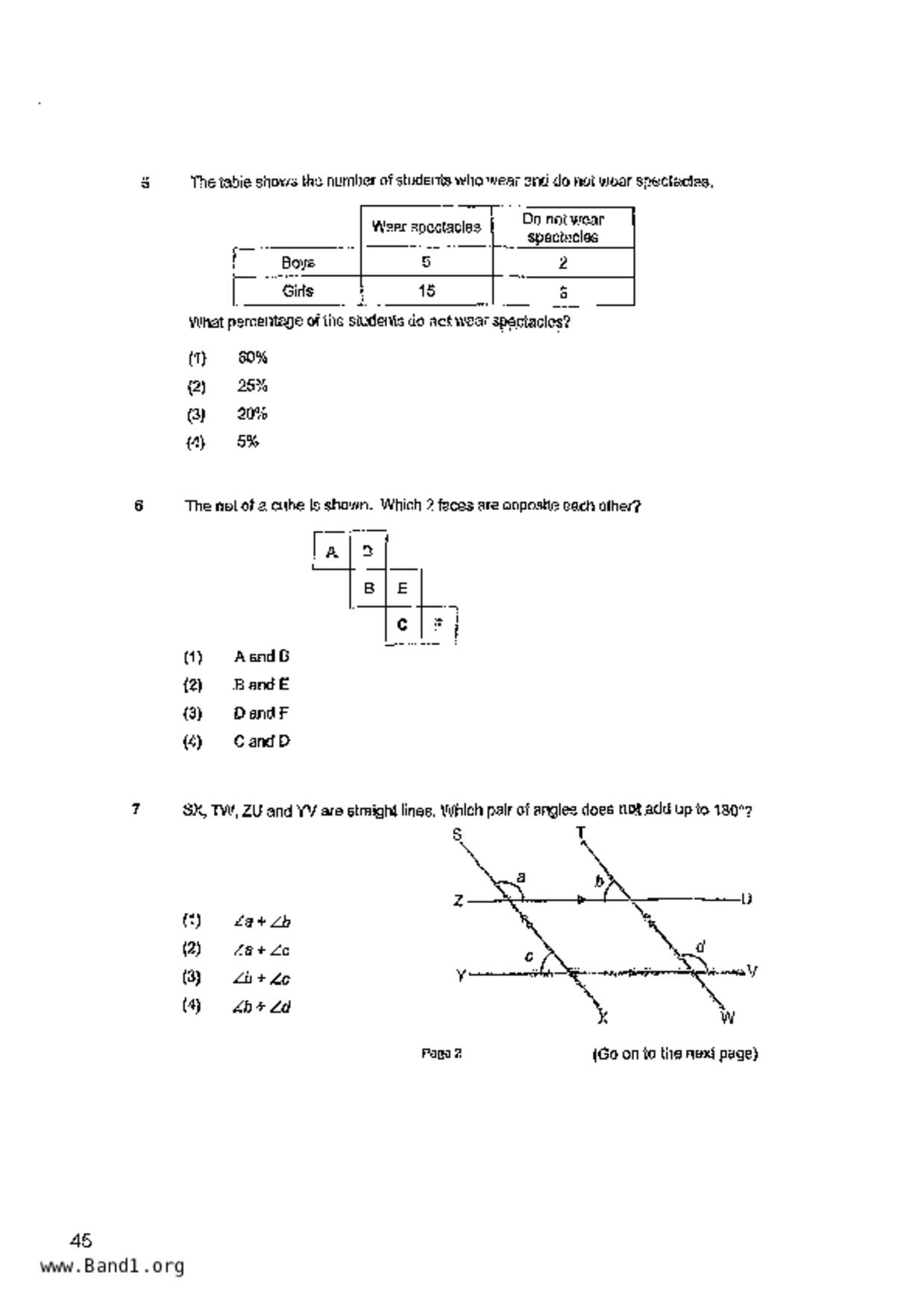 P6Maths試卷