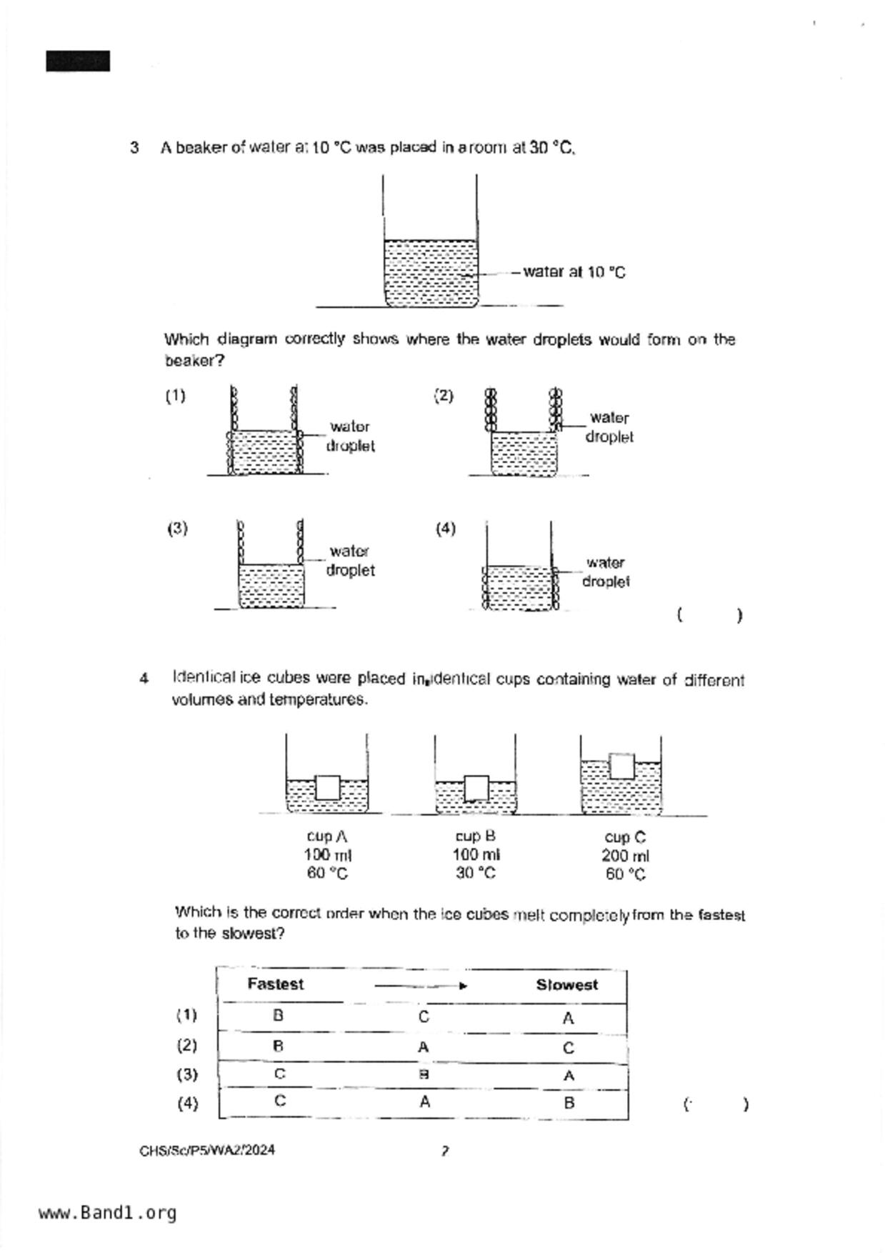 P5Science試卷