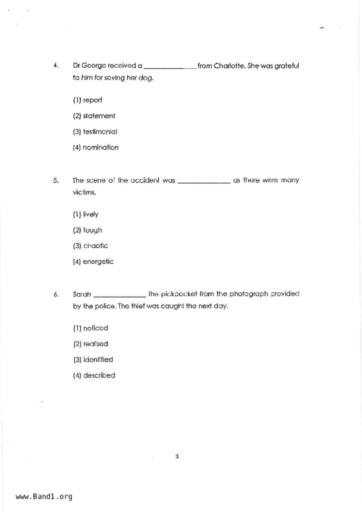 P4English試卷