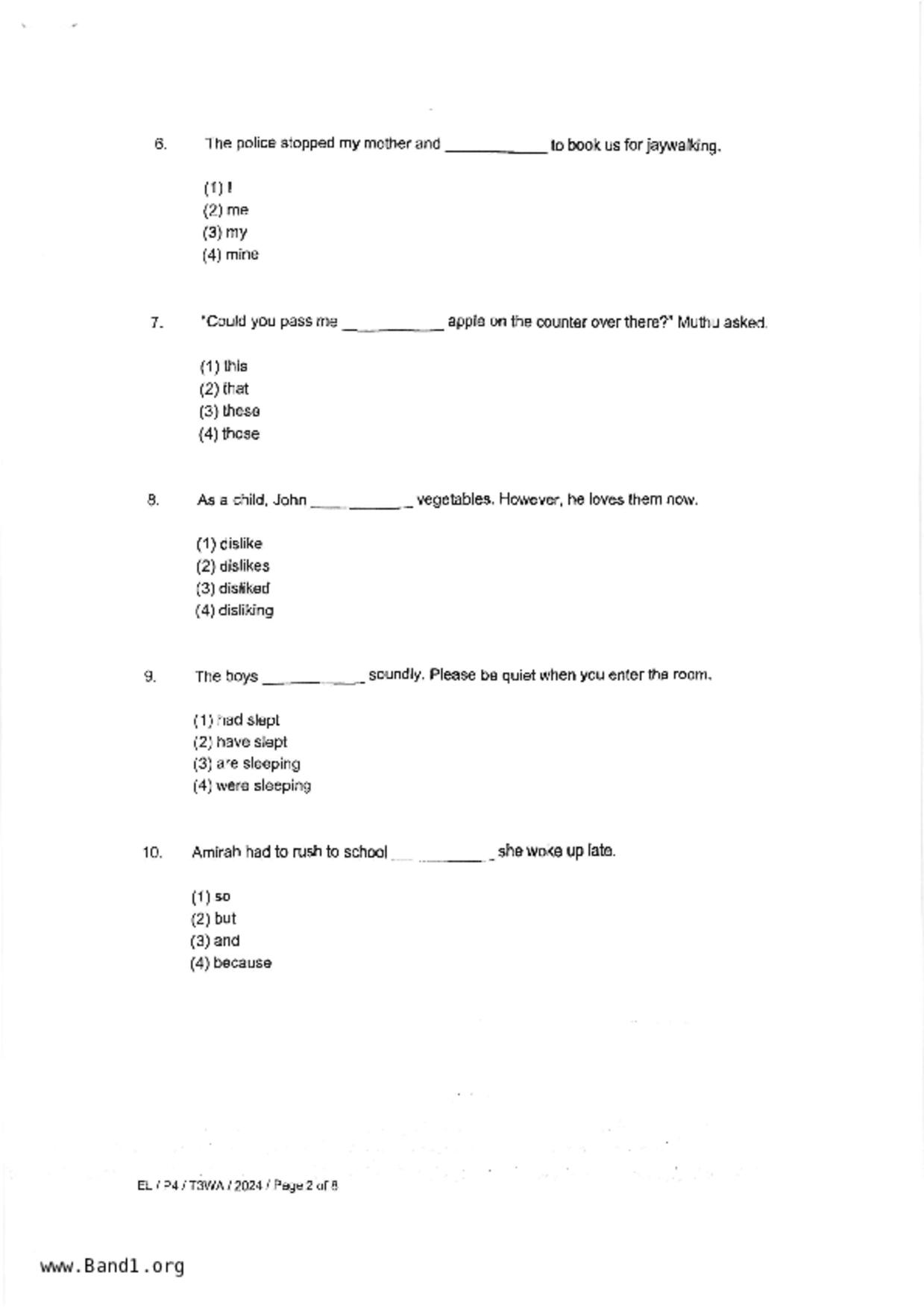 P4English試卷