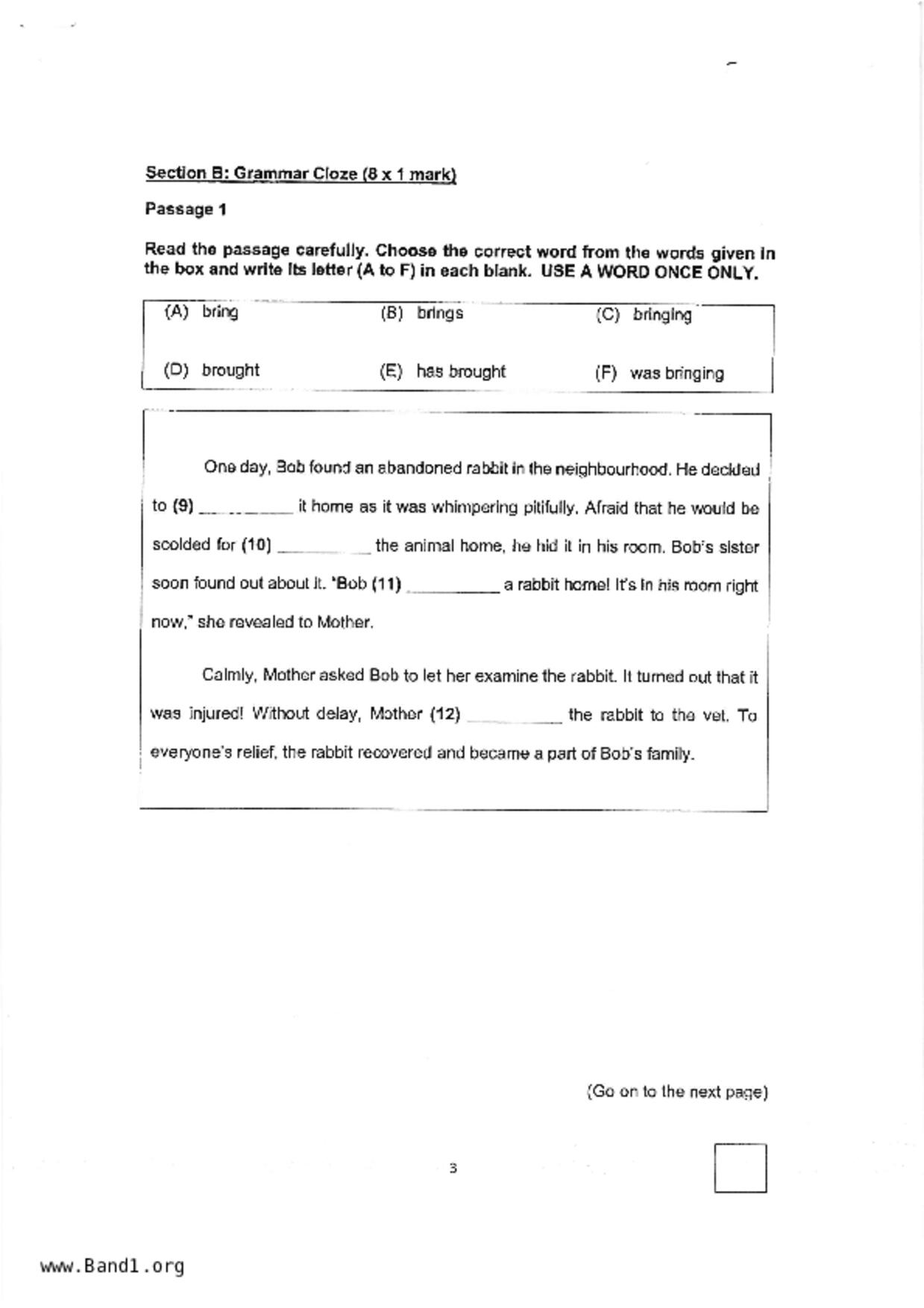 P4English試卷