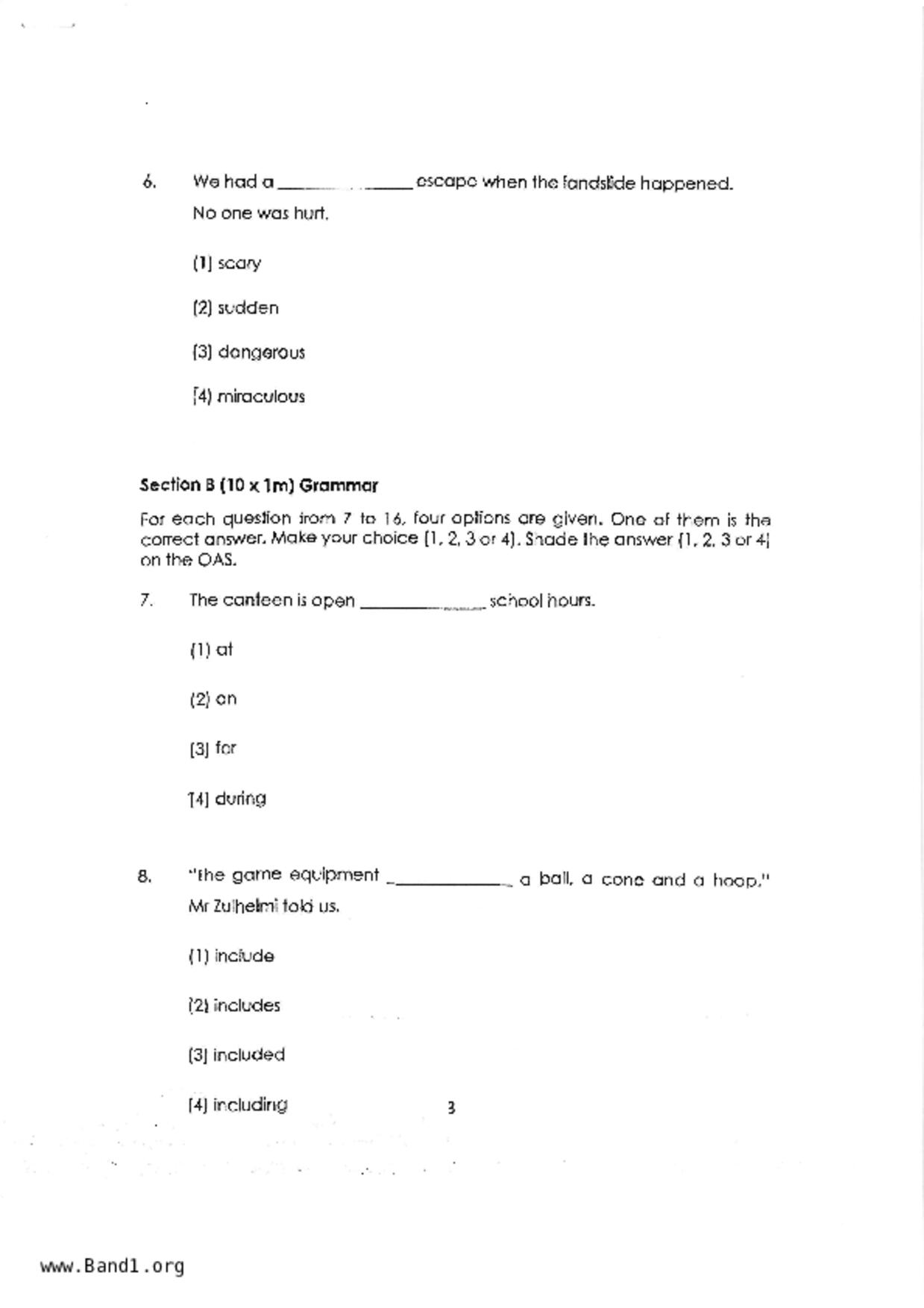 P4English試卷