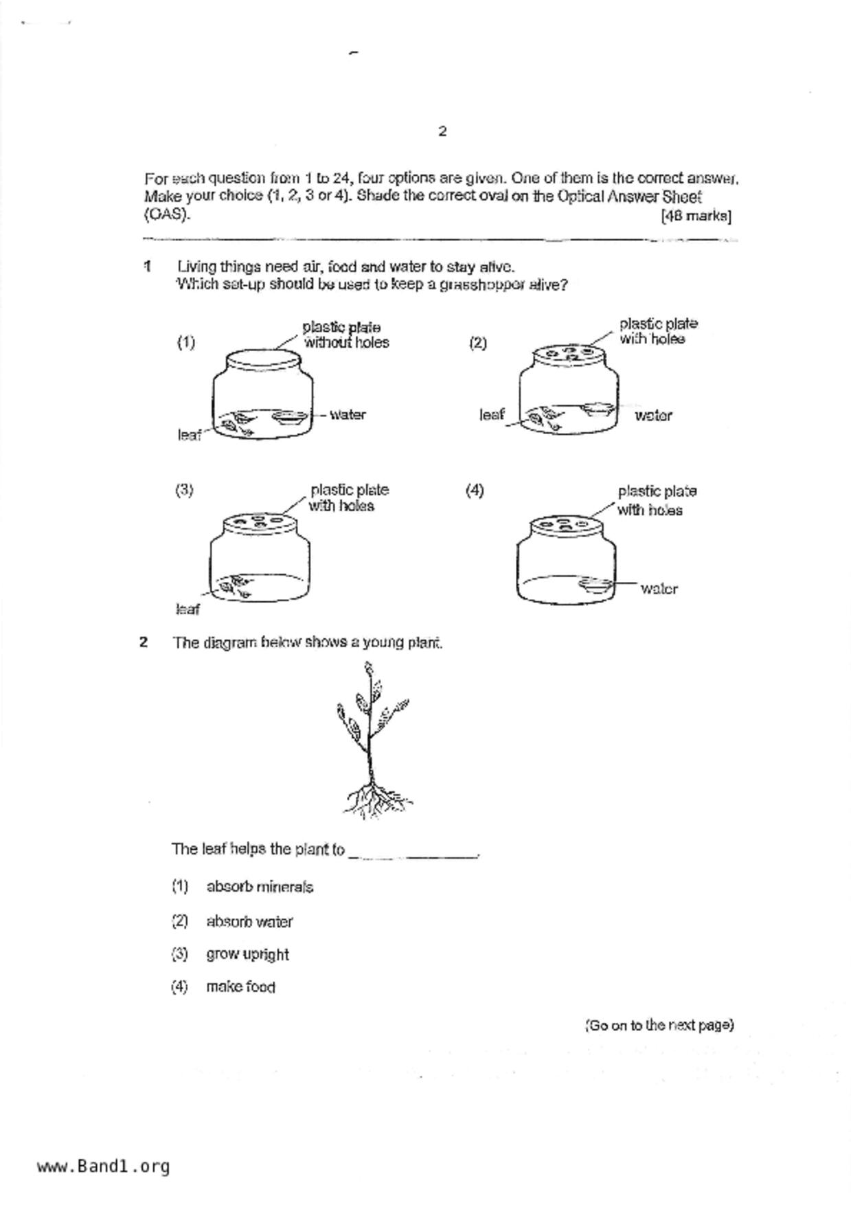 P4Science試卷