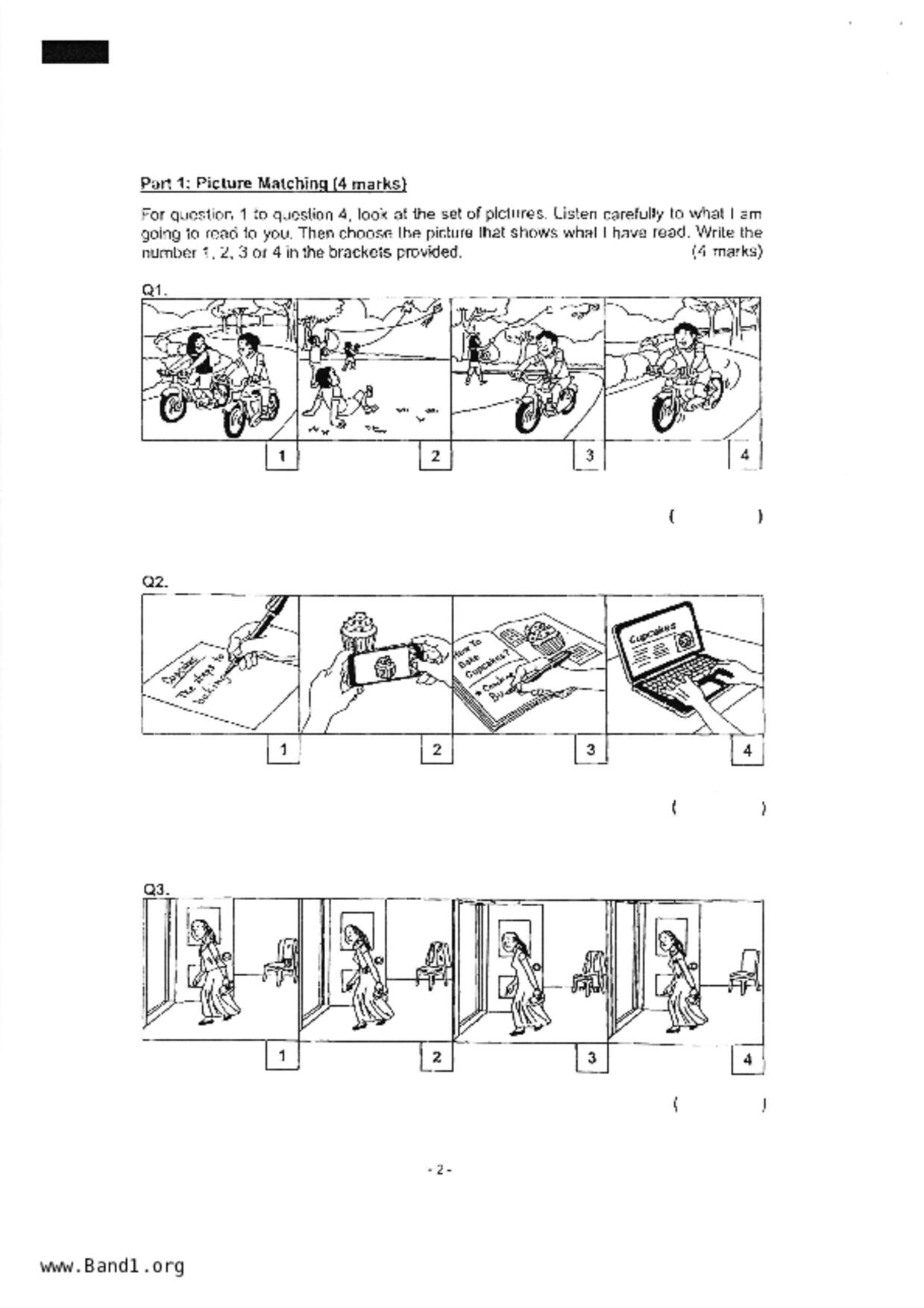 P3English試卷