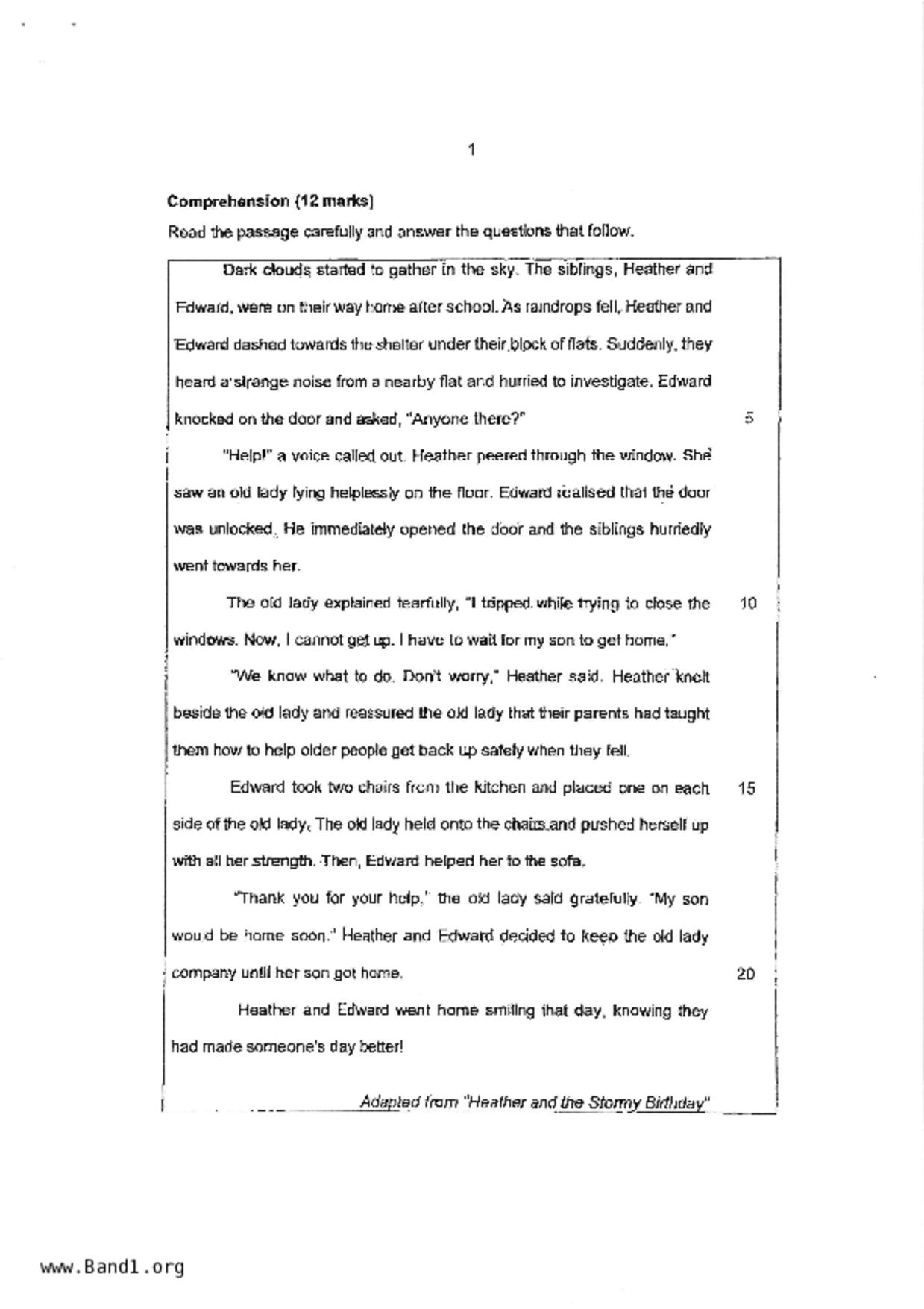 P3English試卷