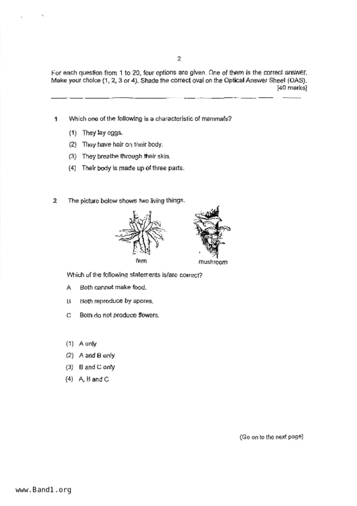 P3Science試卷