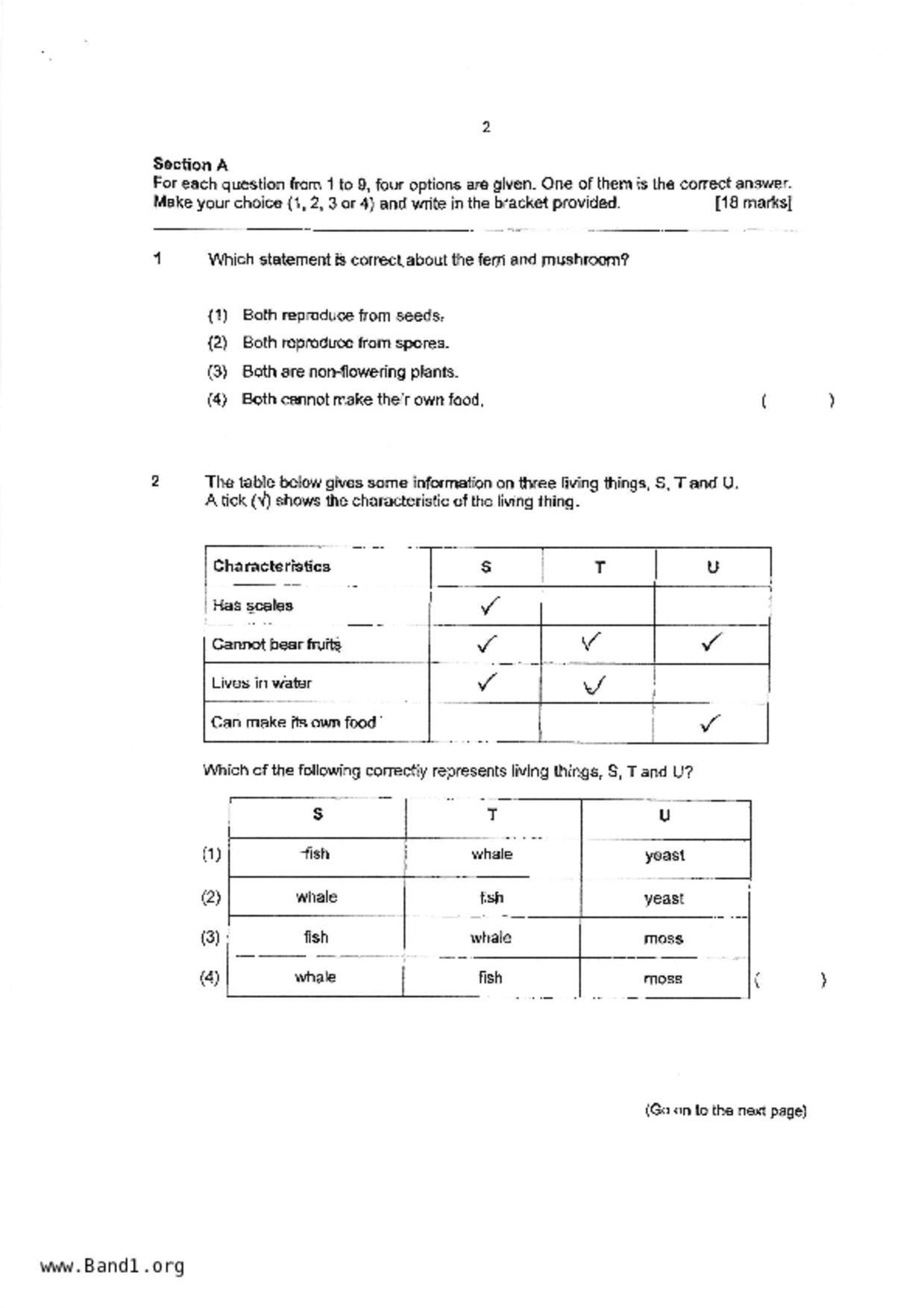 P3Science試卷