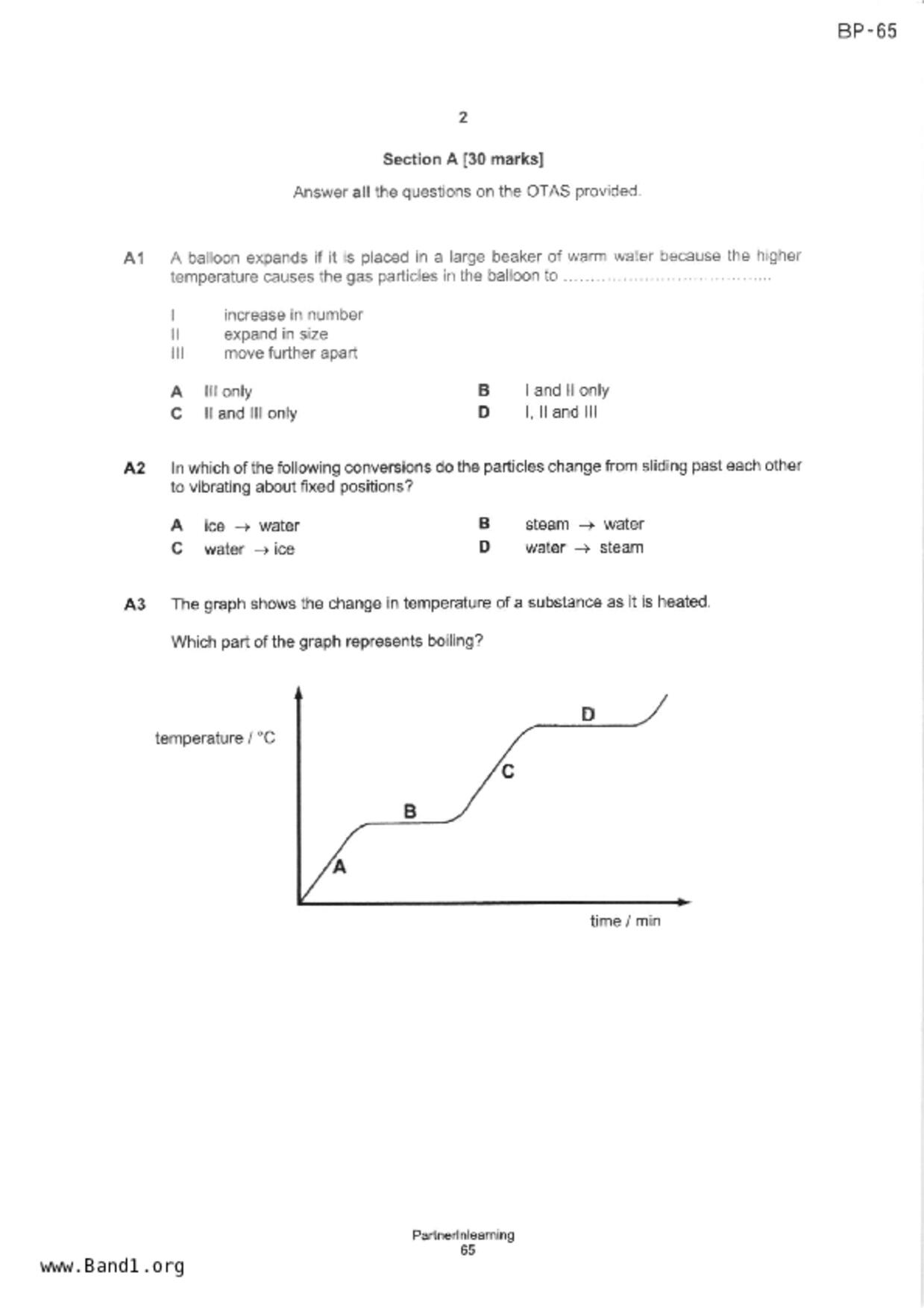 S2Science試卷