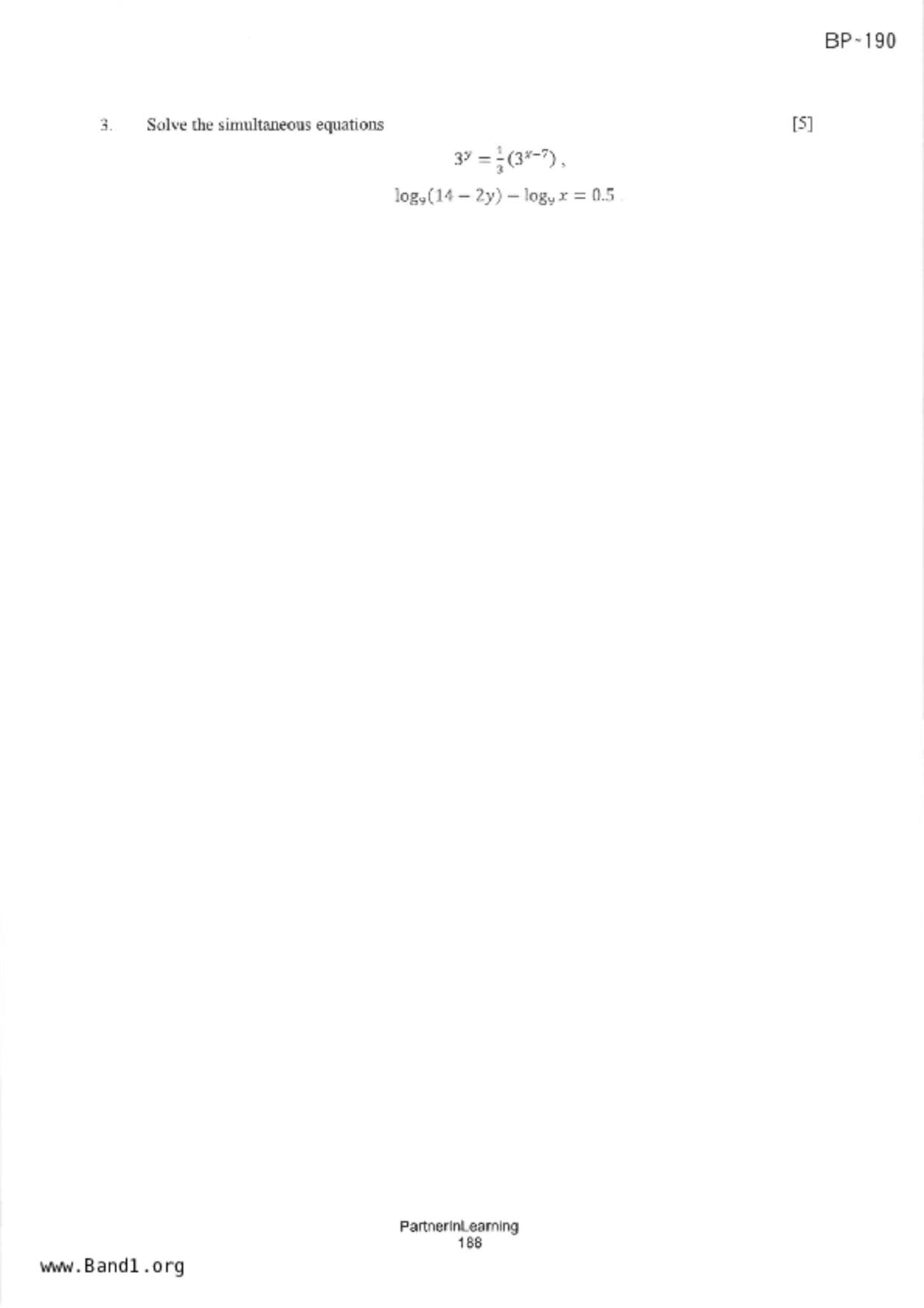 S3A Math試卷