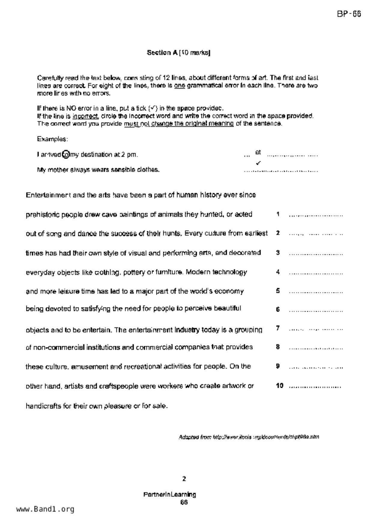 S3English試卷