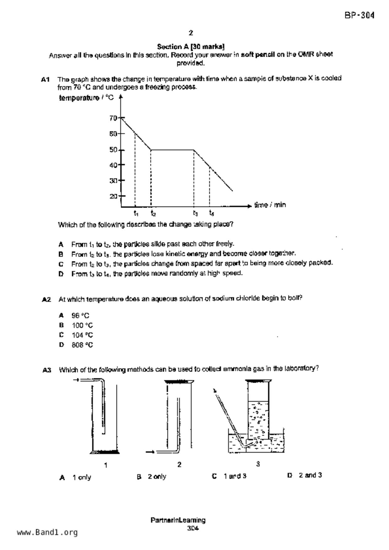 S3Pure Chemistry試卷
