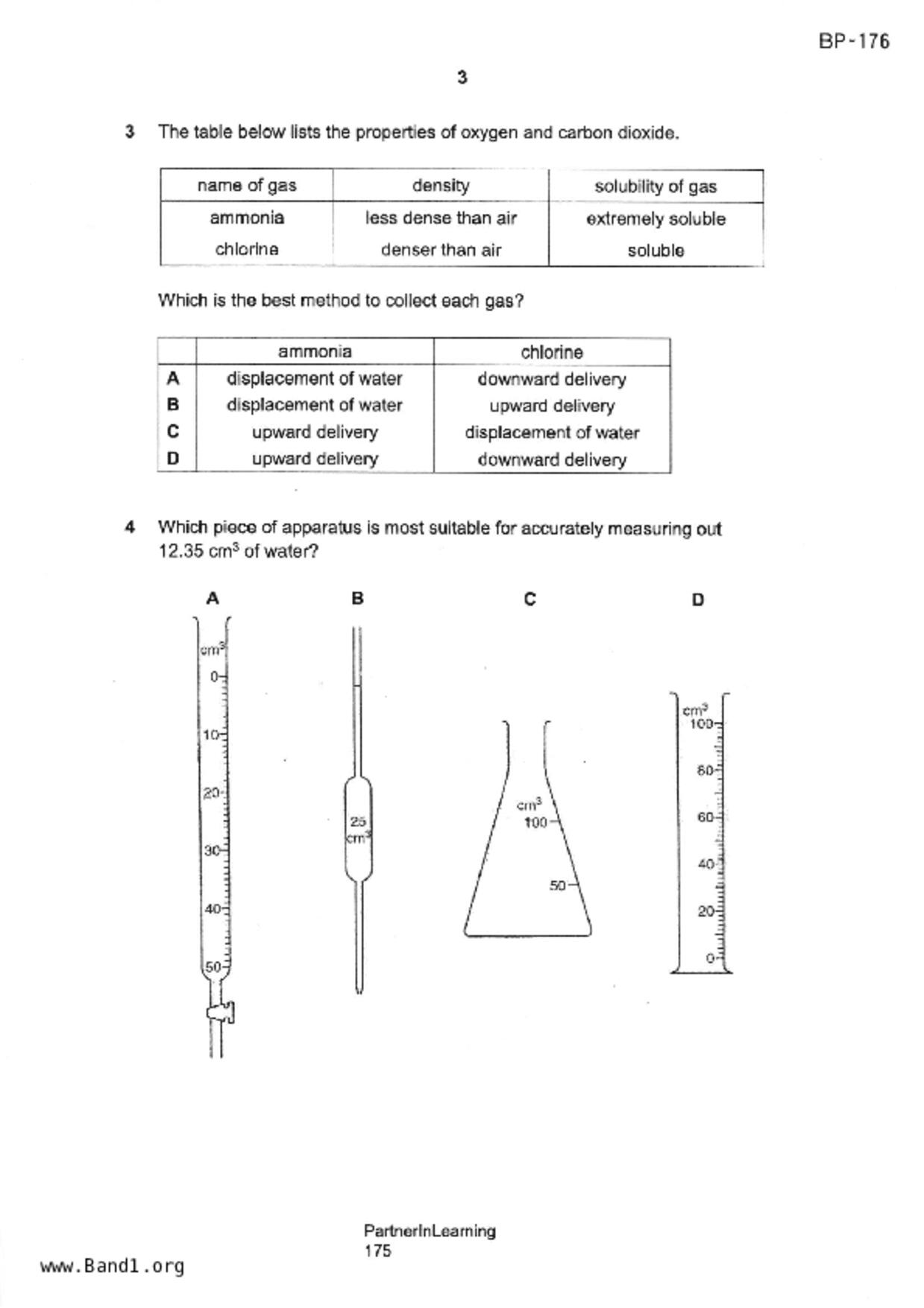 S3Science Chemistry試卷
