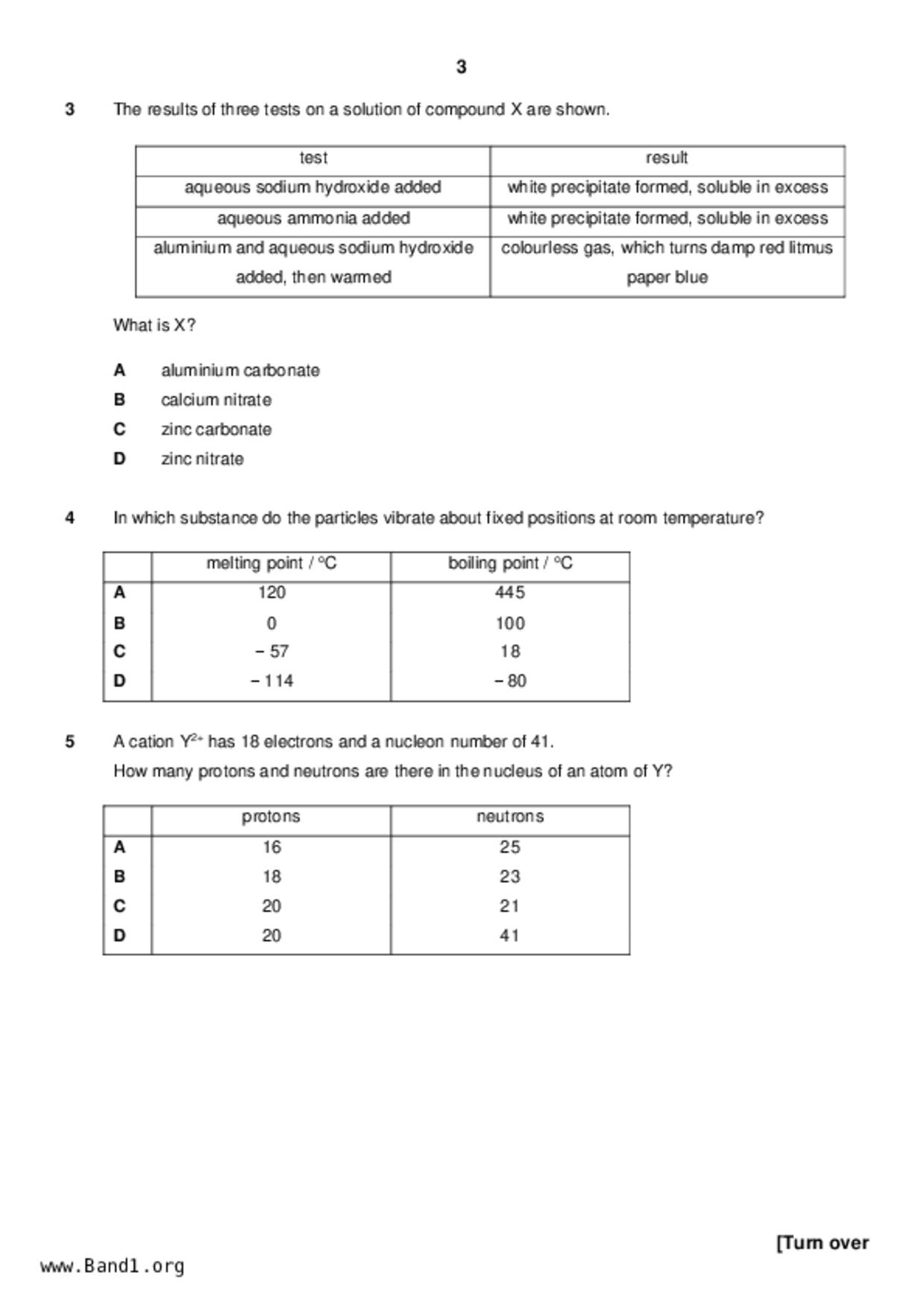 S5Science Biology試卷