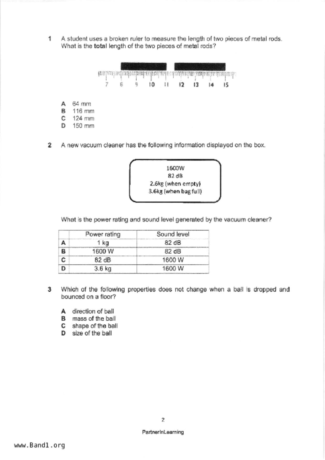 S4Science試卷