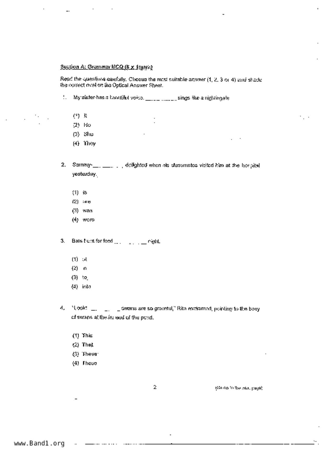 P3English試卷