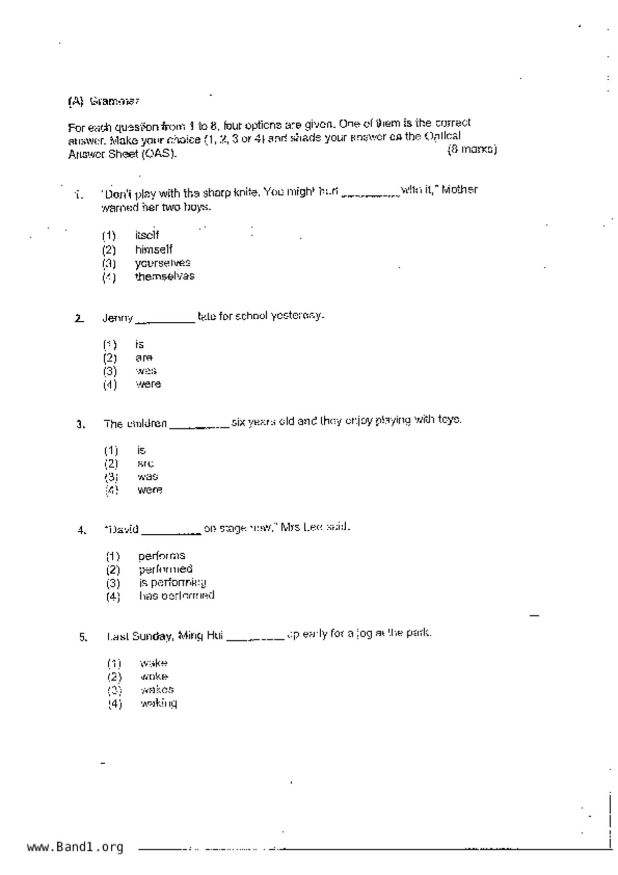 P3English試卷