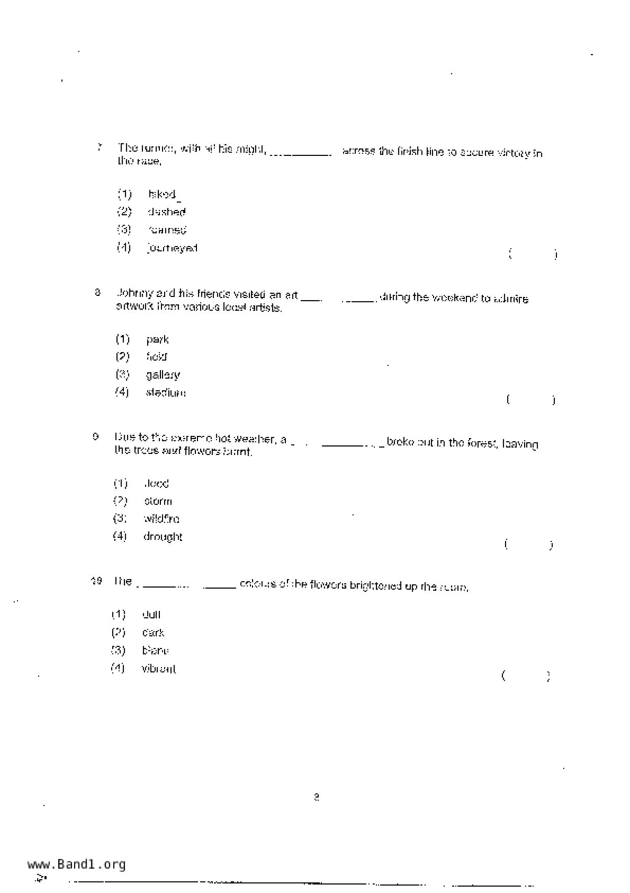 P3English試卷