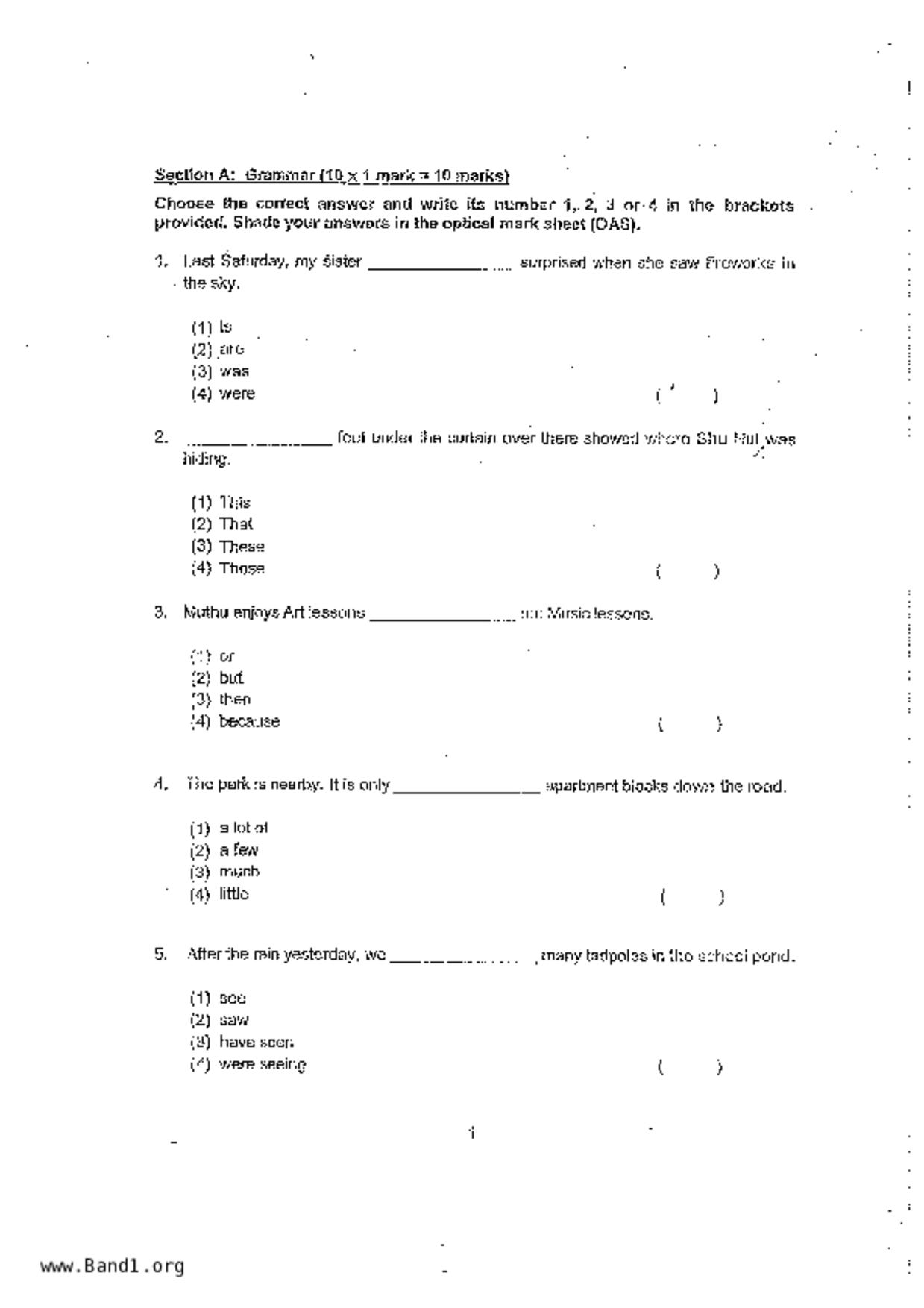 P4English試卷
