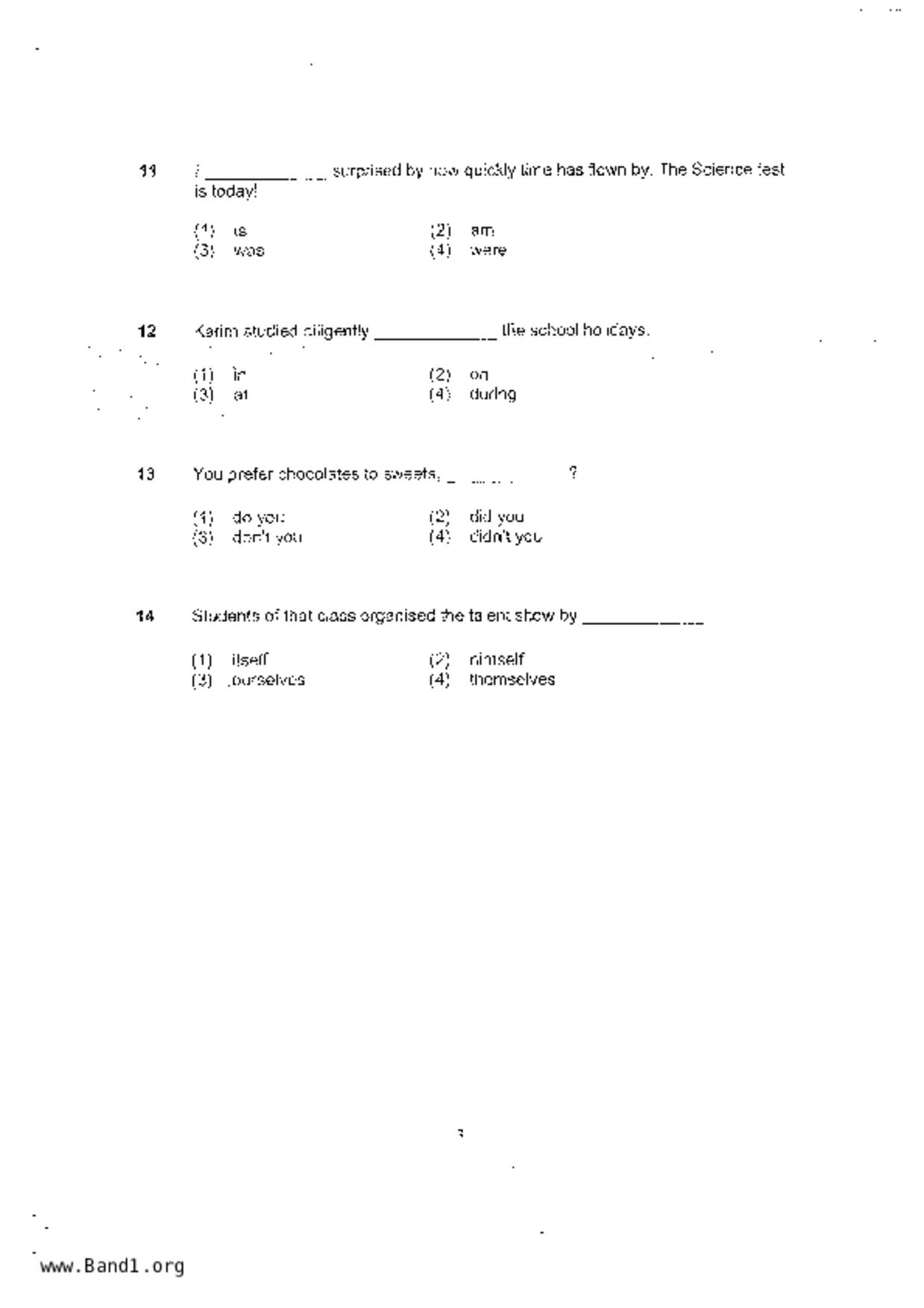 P4English試卷