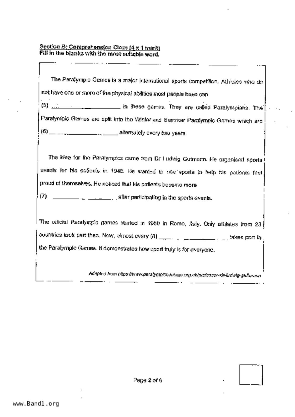 P4English試卷