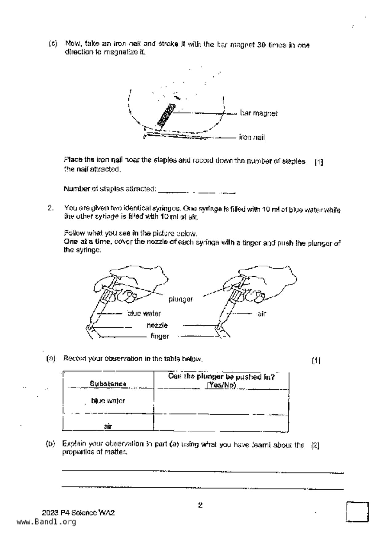 P4Science試卷