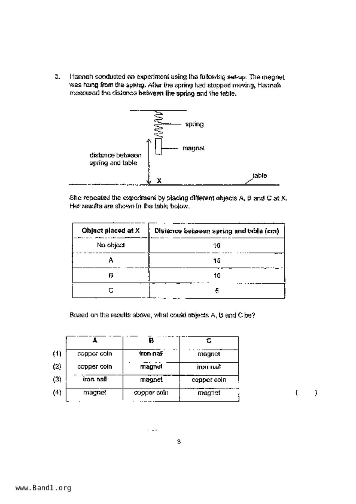 P4Science試卷