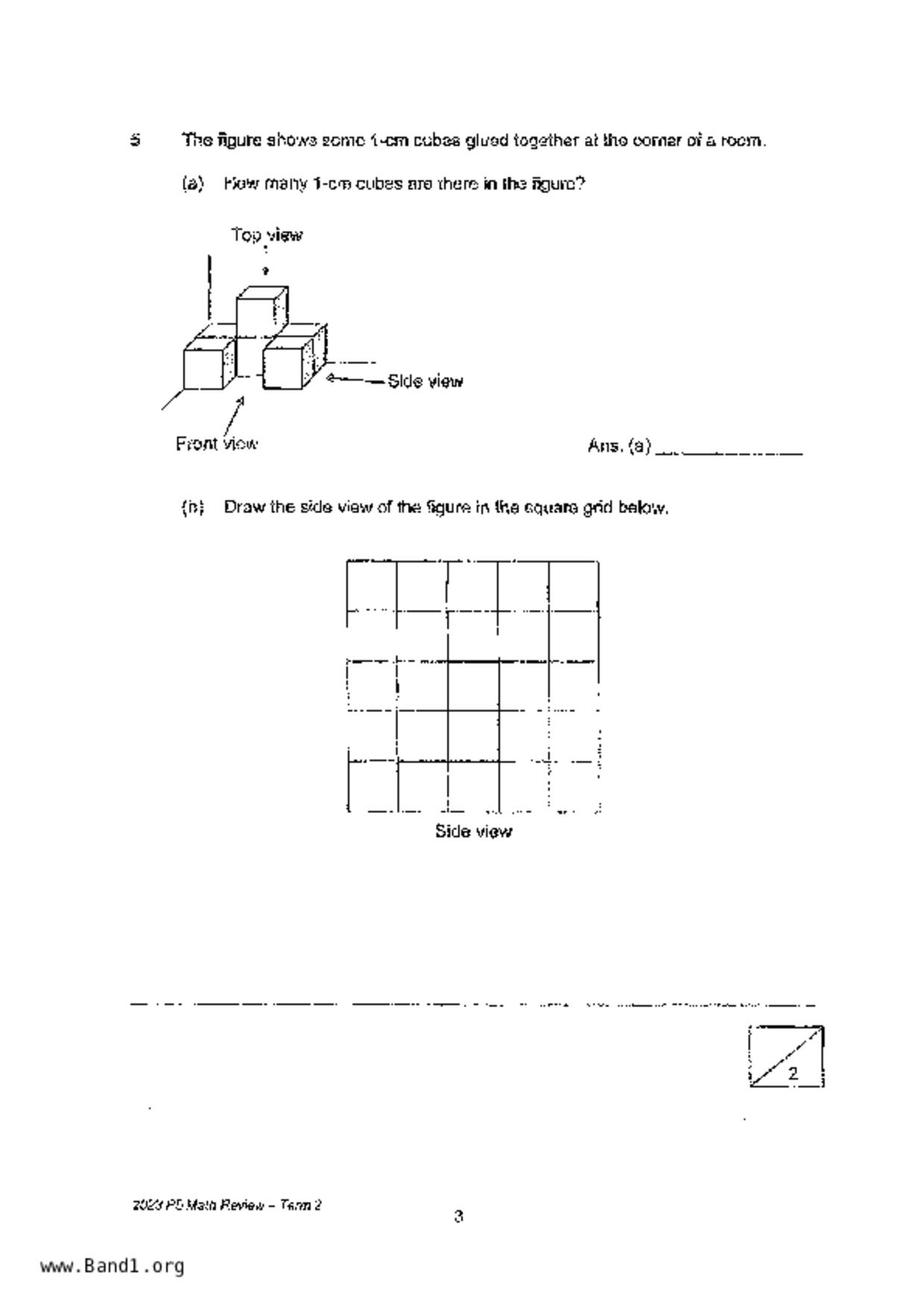 P5Maths試卷