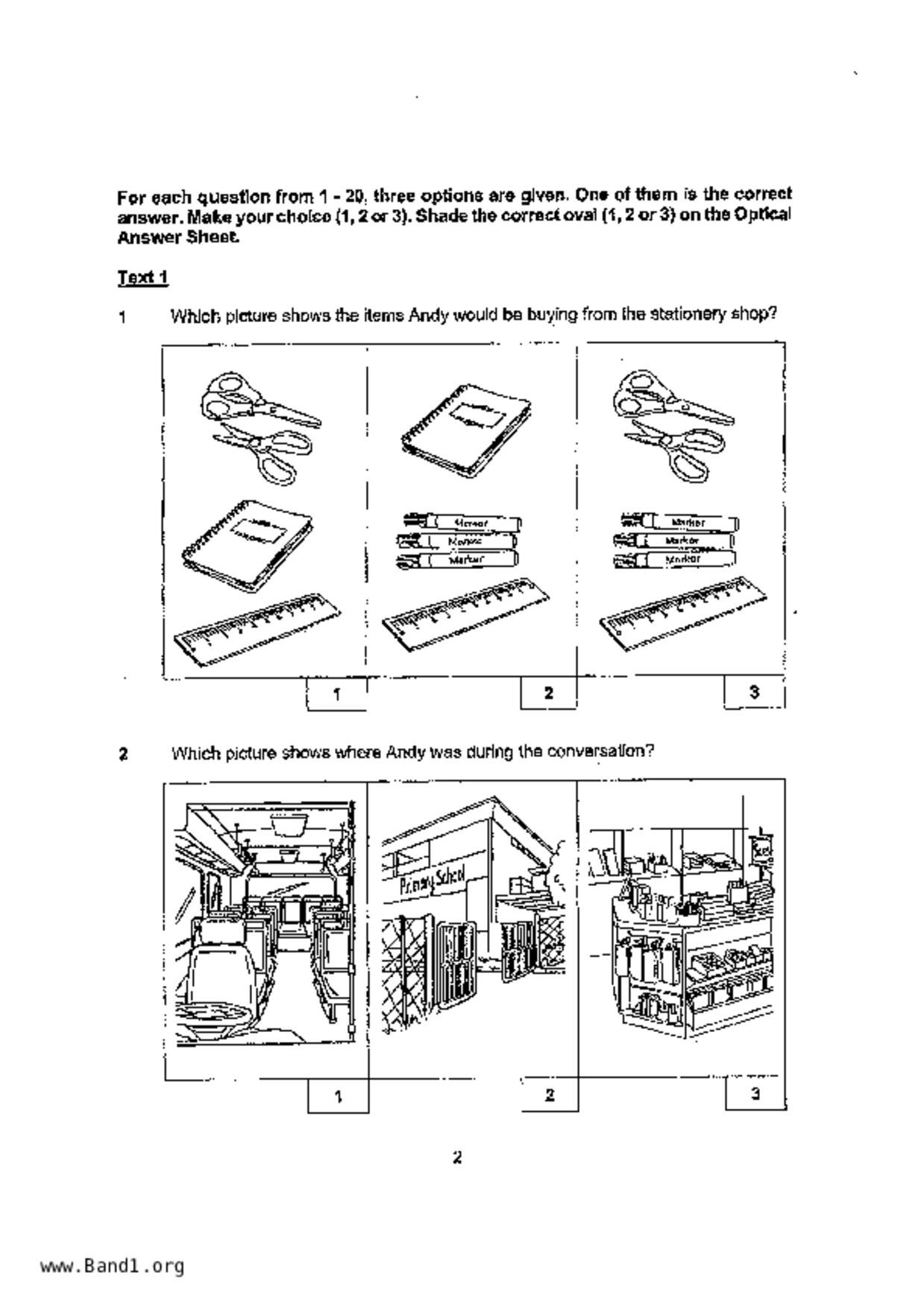 P6English試卷
