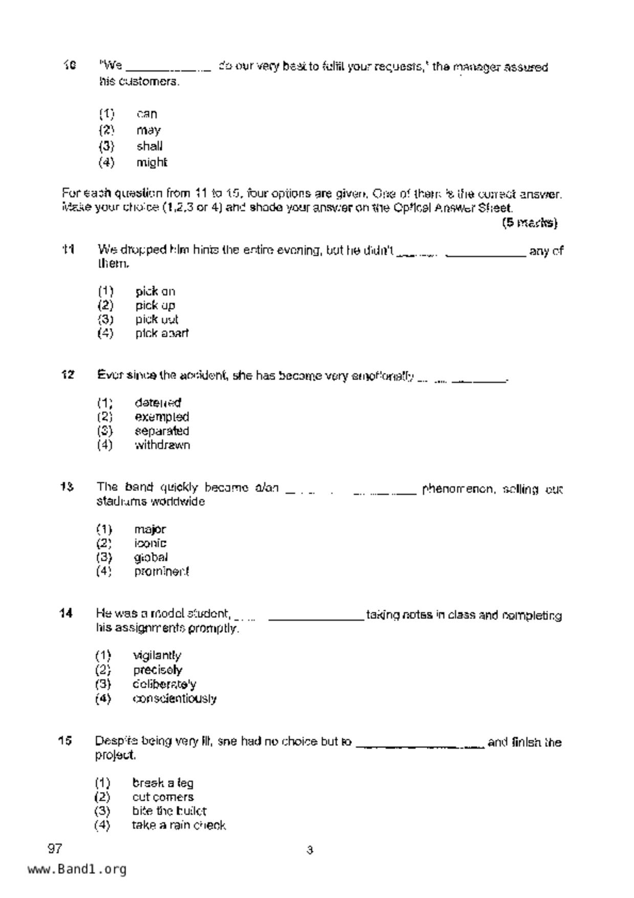 P6English試卷