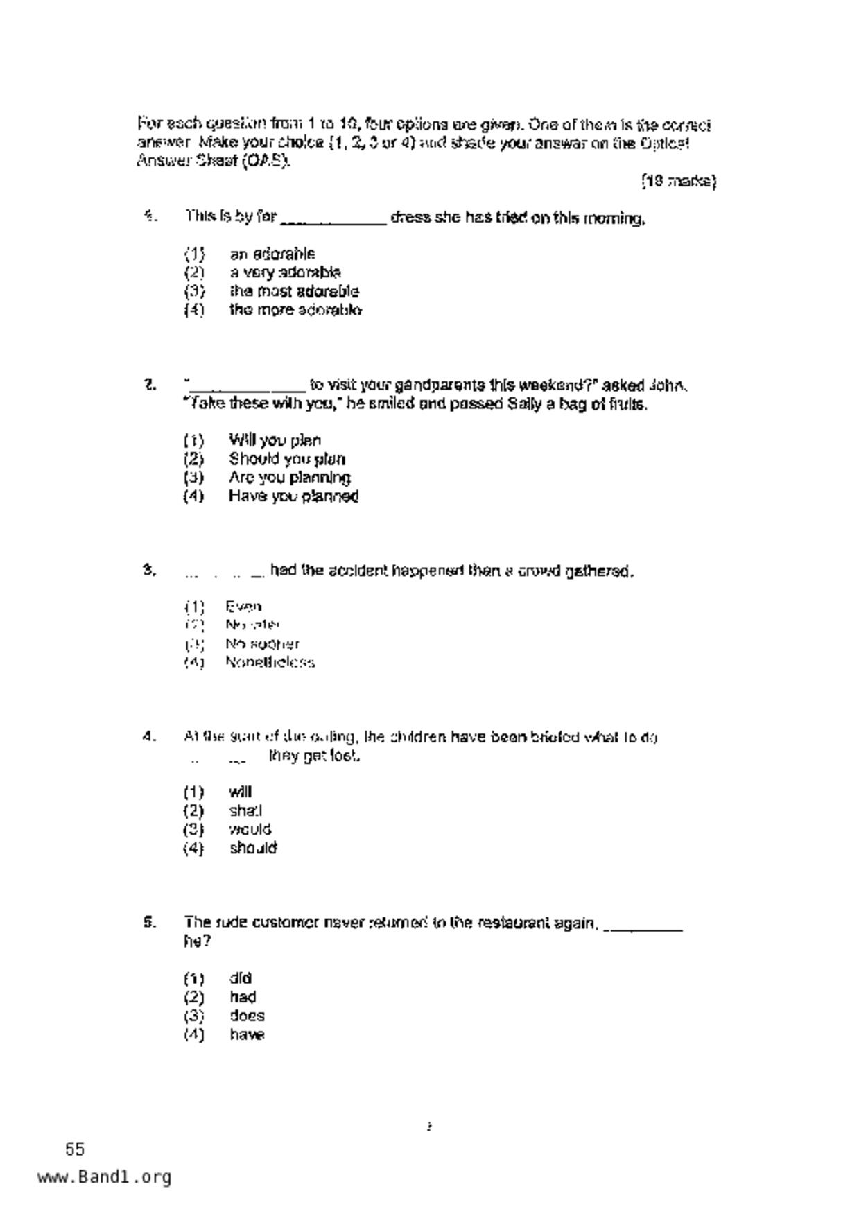 P6English試卷