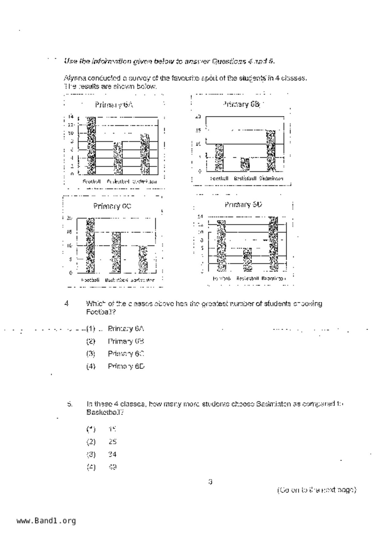 P6Maths試卷