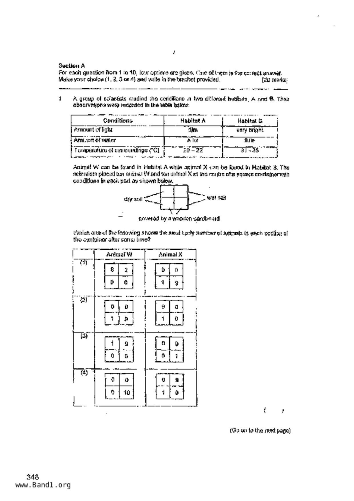 P6Science試卷