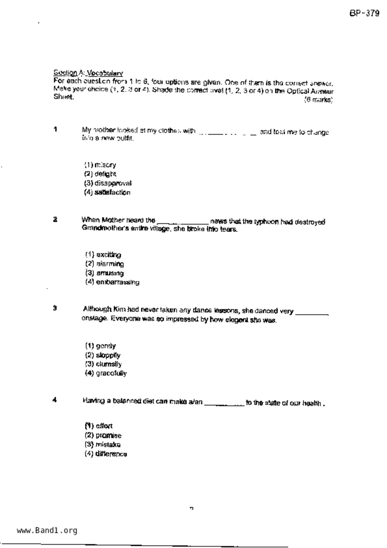 P3English試卷
