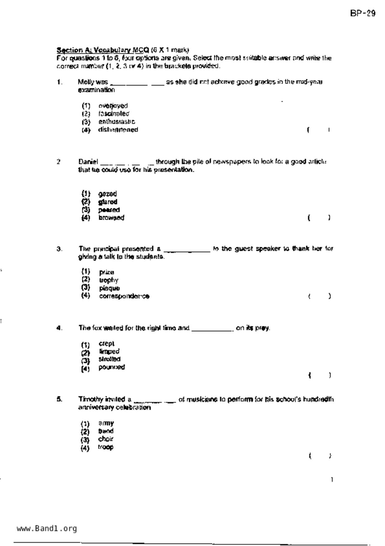 P3English試卷