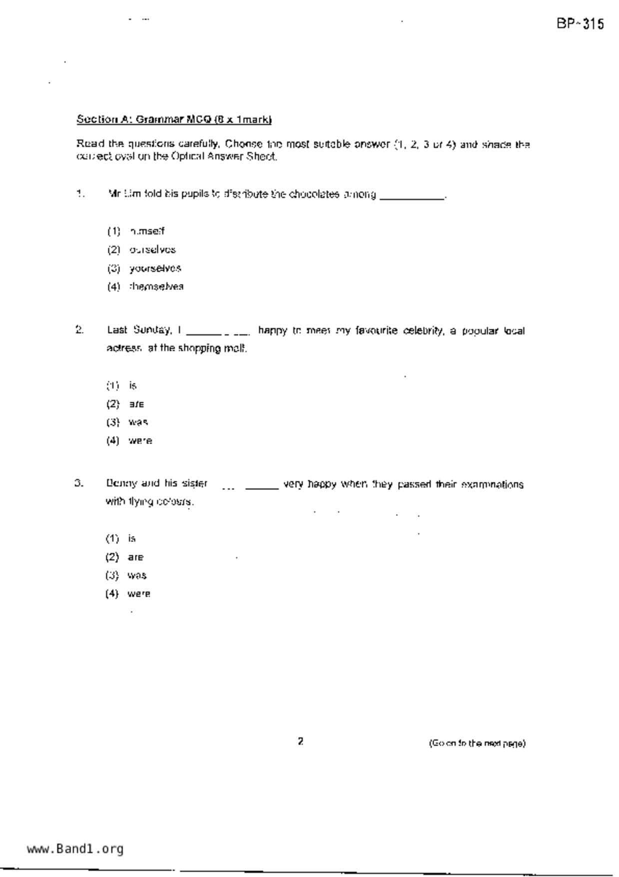 P4English試卷