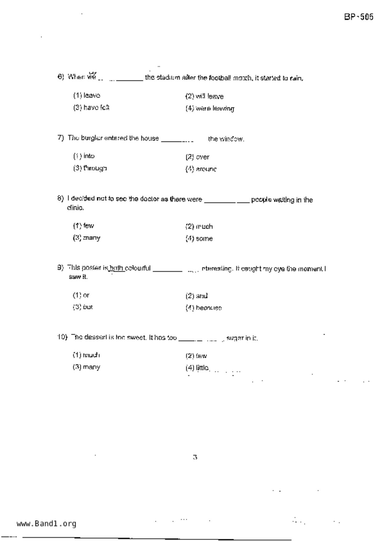 P4English試卷