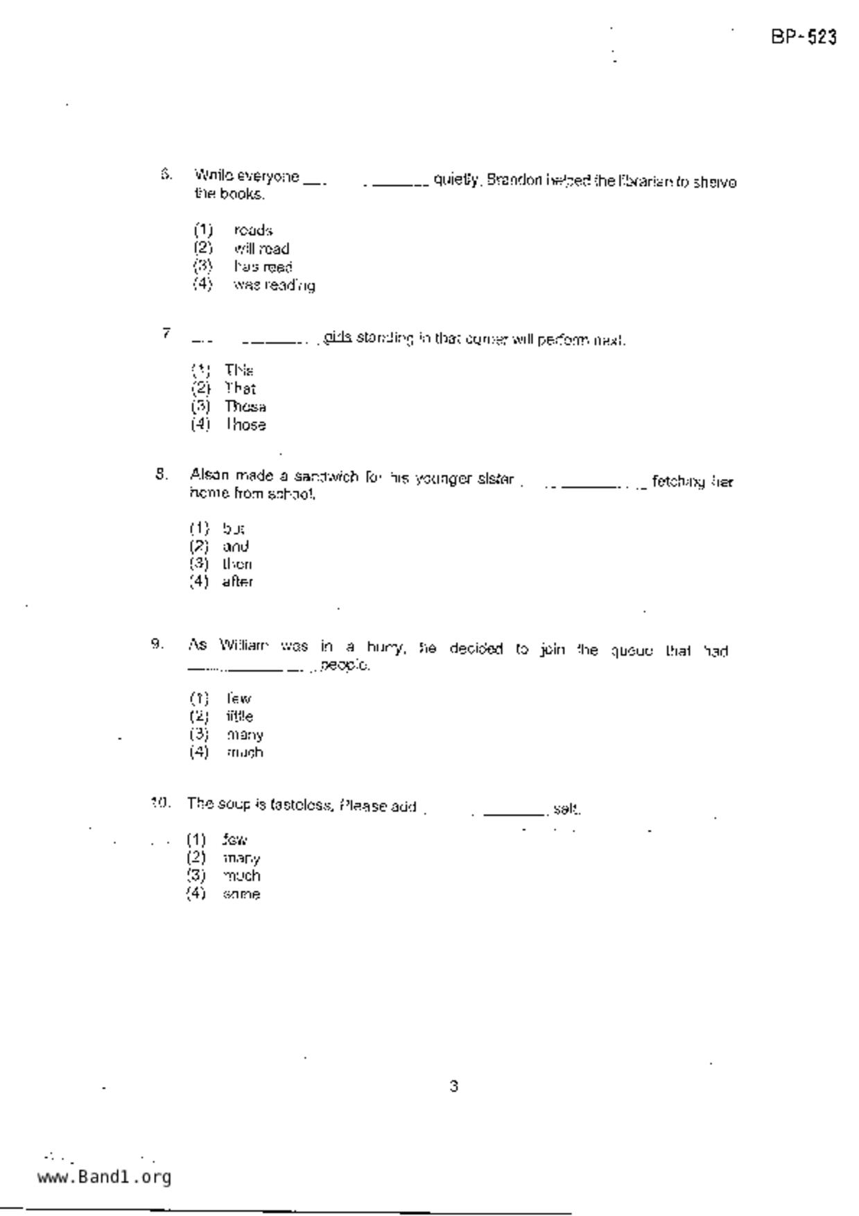 P4English試卷