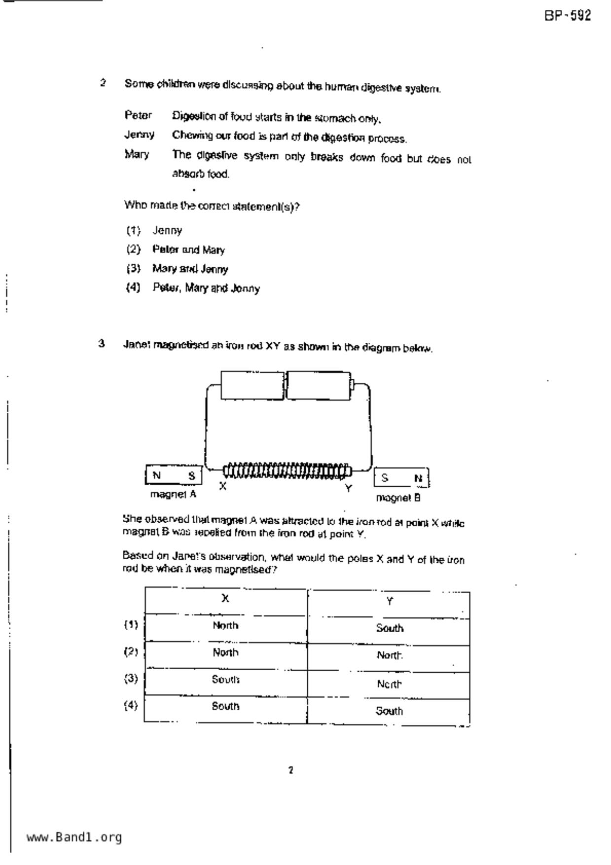 P4Science試卷